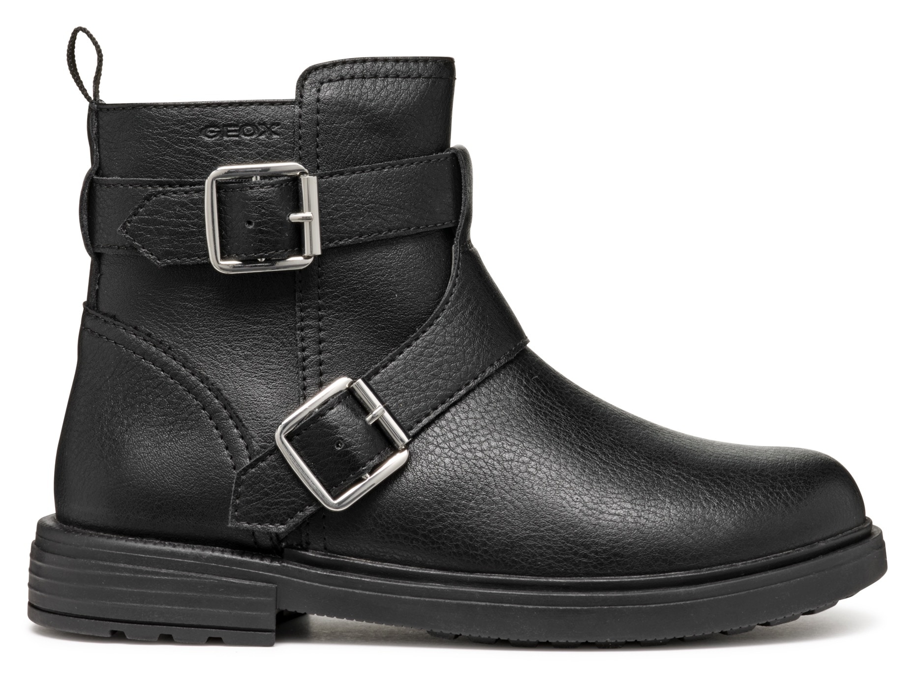 Geox Stiefelette »J ECLAIR GIRL X«, Bikerboots, Winterstiefel, Boots mit Warmfutter