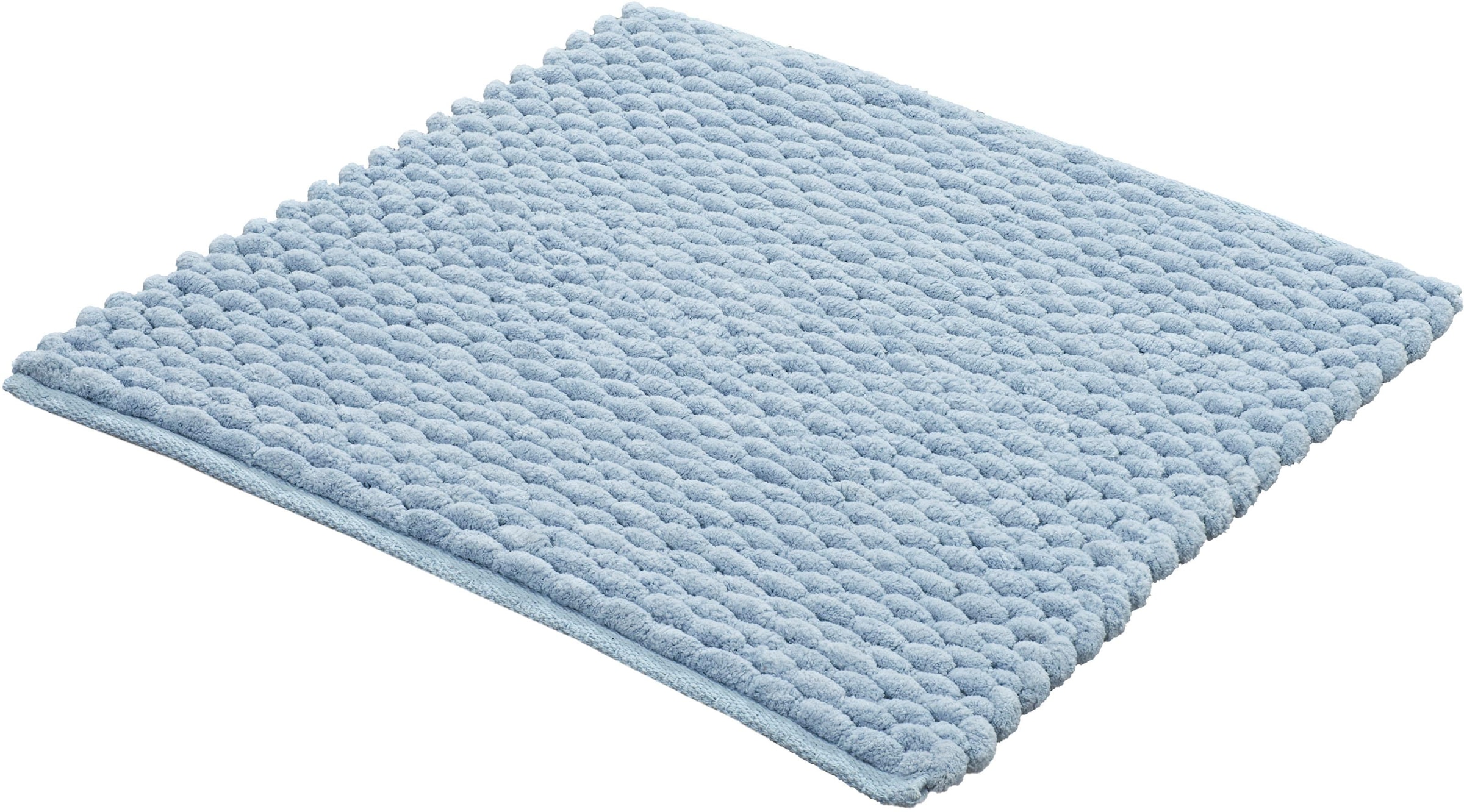 Kleine Wolke Badematte »Willow«, rutschhemmend beschichtet, fußbodenheizungsgeeignet, Badteppich, gewebt, Uni Farben, quadratisch oder rechteckig