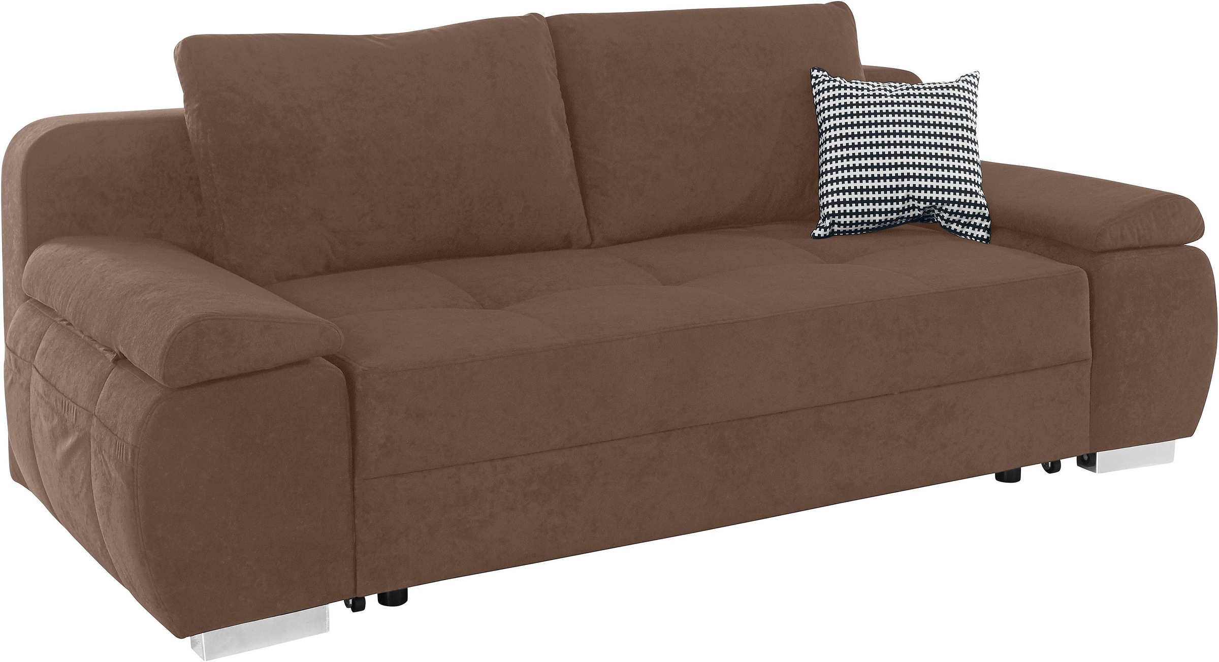 INOSIGN Schlafsofa "Pumo", mit Boxspring-Aufbau, Bettfunktion und Bettkaste günstig online kaufen