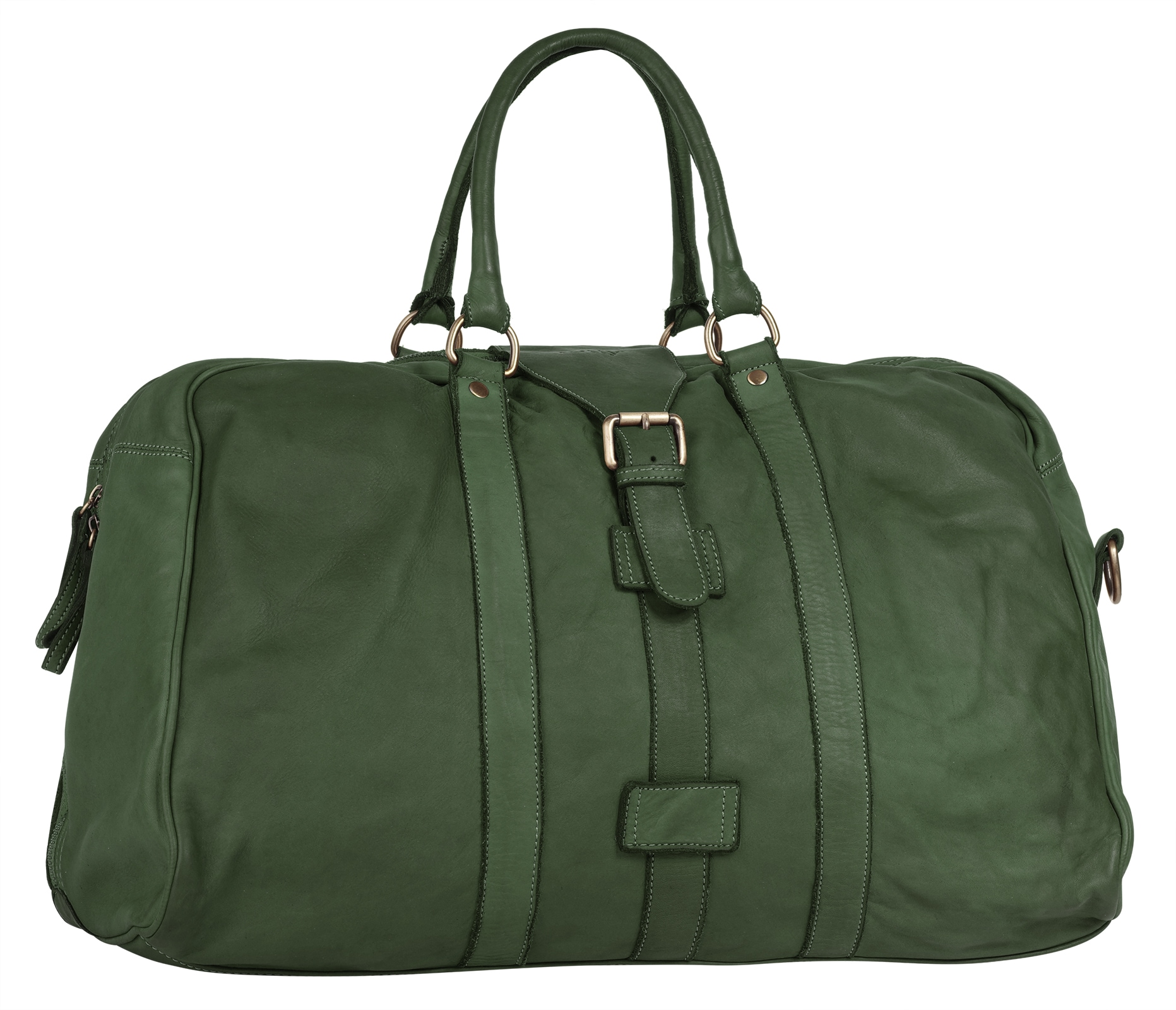 forty° Reisetasche, echt Leder, Made in Italy