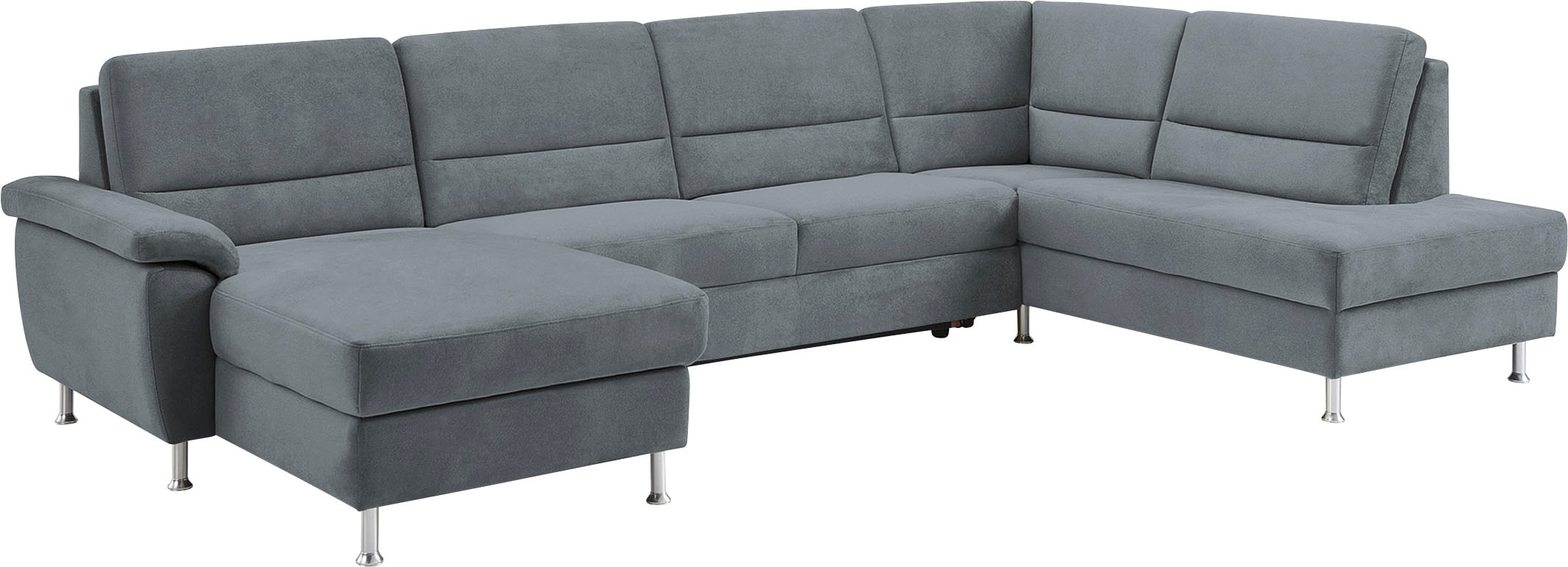CALIZZA INTERIORS Wohnlandschaft »Onyx U-Form«, (3 St.), wahlweise mit Bettfunktion und Bettkasten