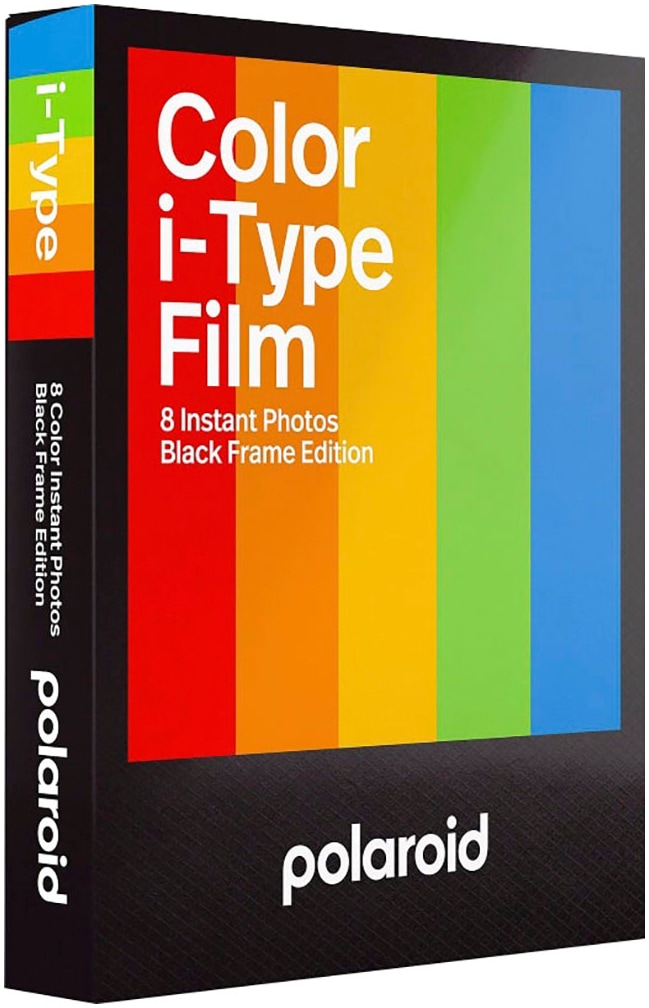 Polaroid Sofortbildfilm »i-Type Color Film Black Frame 8x«