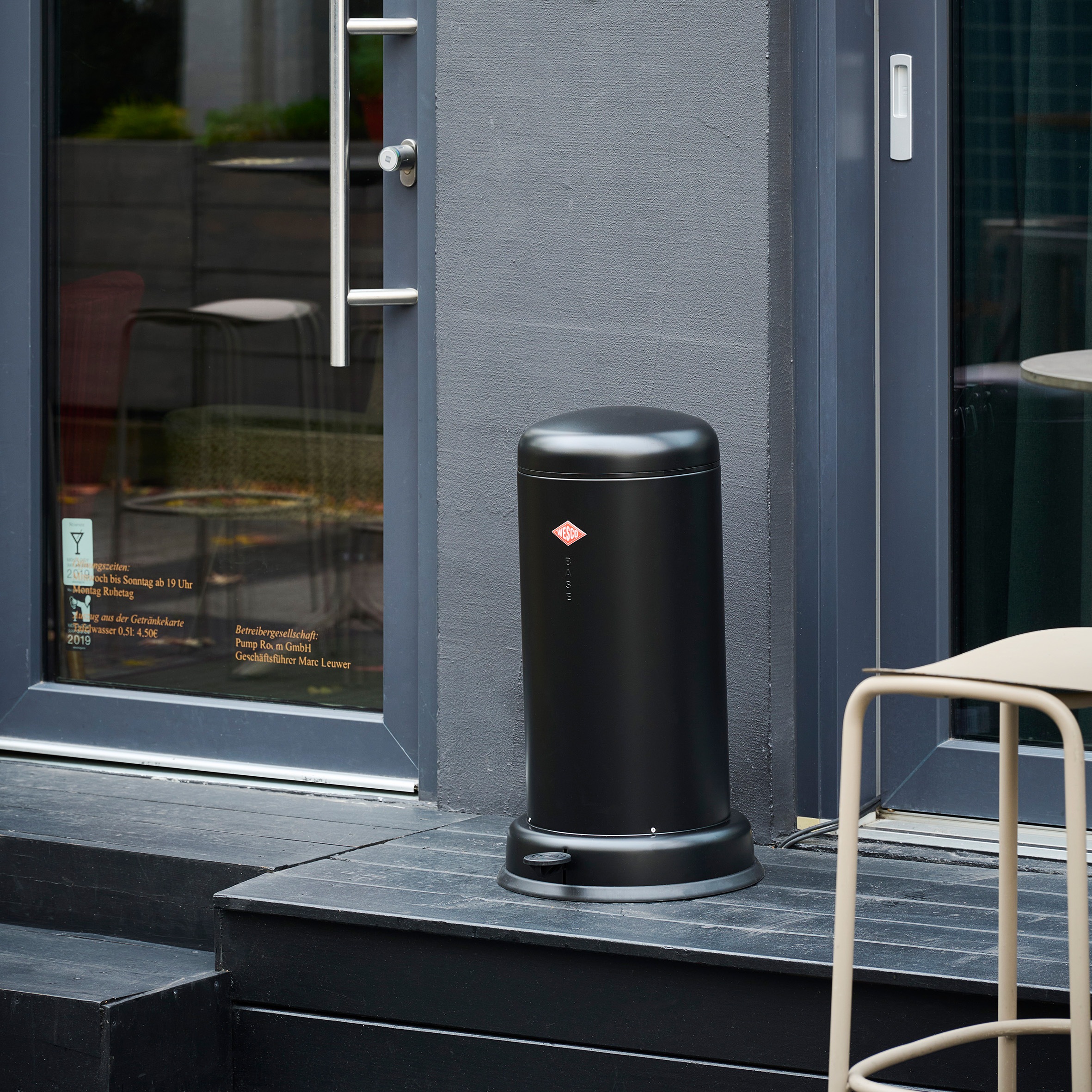 WESCO Mülleimer »Baseboy«, 1 Behälter, Abfallsammler mit Dämpfer + Dämpferh günstig online kaufen
