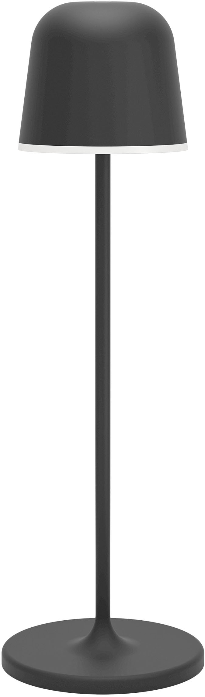 EGLO Stehlampe »MANNERA-L Stehlampe - Alu, Stahl - LED - 4,3W - IP54« LED-Modul 1 Stk. Neutralweiß | Warmweiß Standleuchte, Leselampe, Wohzimmer, Schlafzimmer, H140 x Ø16 cm