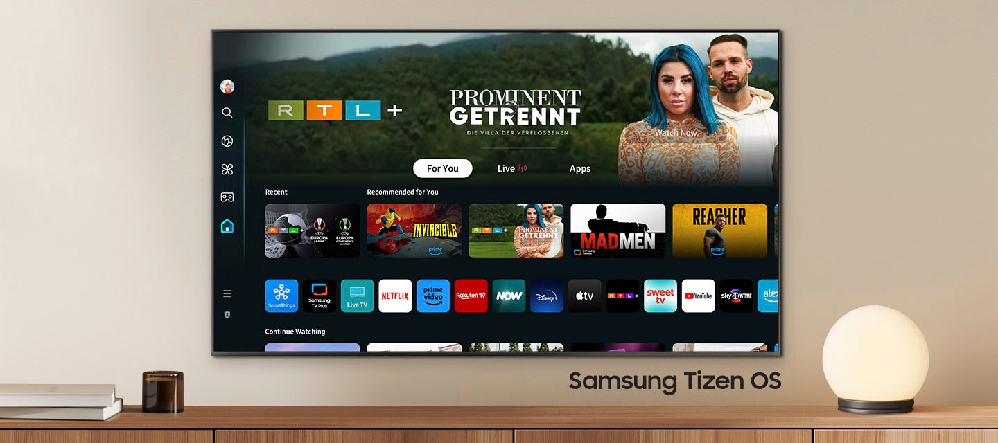 Samsung OLED-Fernseher »GQ55S95DAT«, 4K Ultra HD, Smart-TV, Neural Quantum 4K AI Gen2 Prozessor, Glare Free, bis zu 144Hz