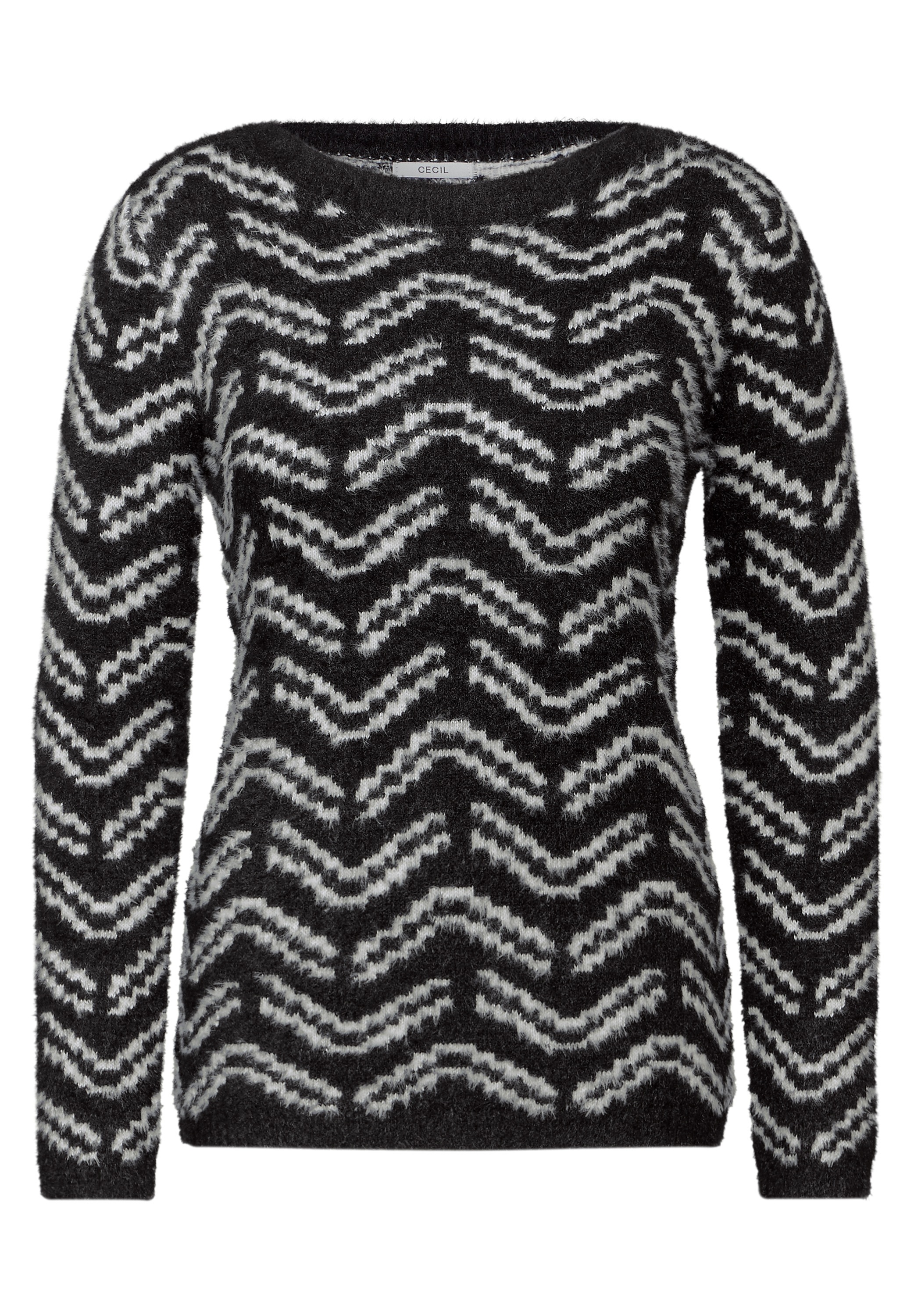 Cecil Strickpullover, mit grafischem Muster