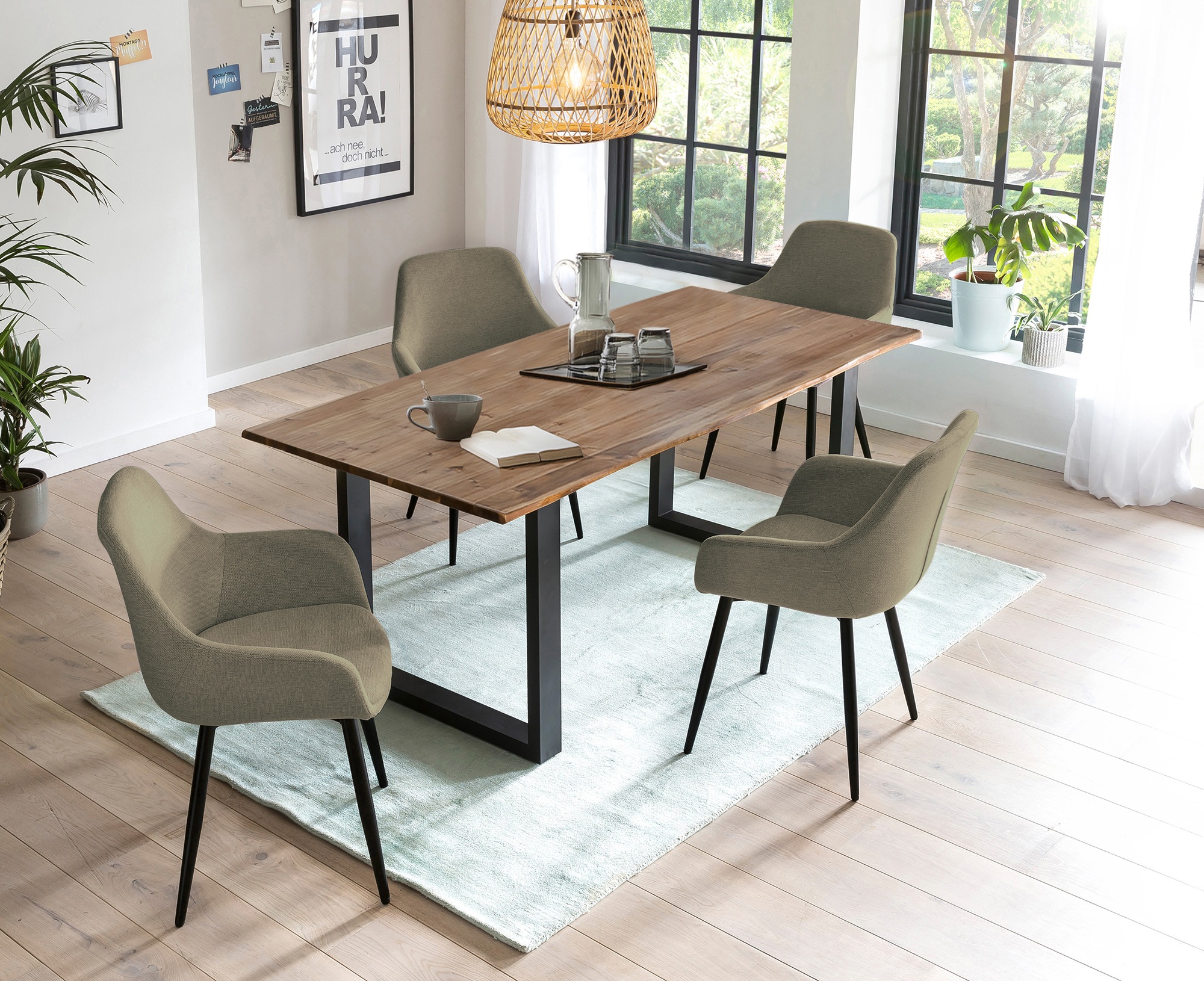 SalesFever Essgruppe »Stilvolle Essgruppe für Ihr Zuhause« Set, 5 Stk. tlg. günstig online kaufen