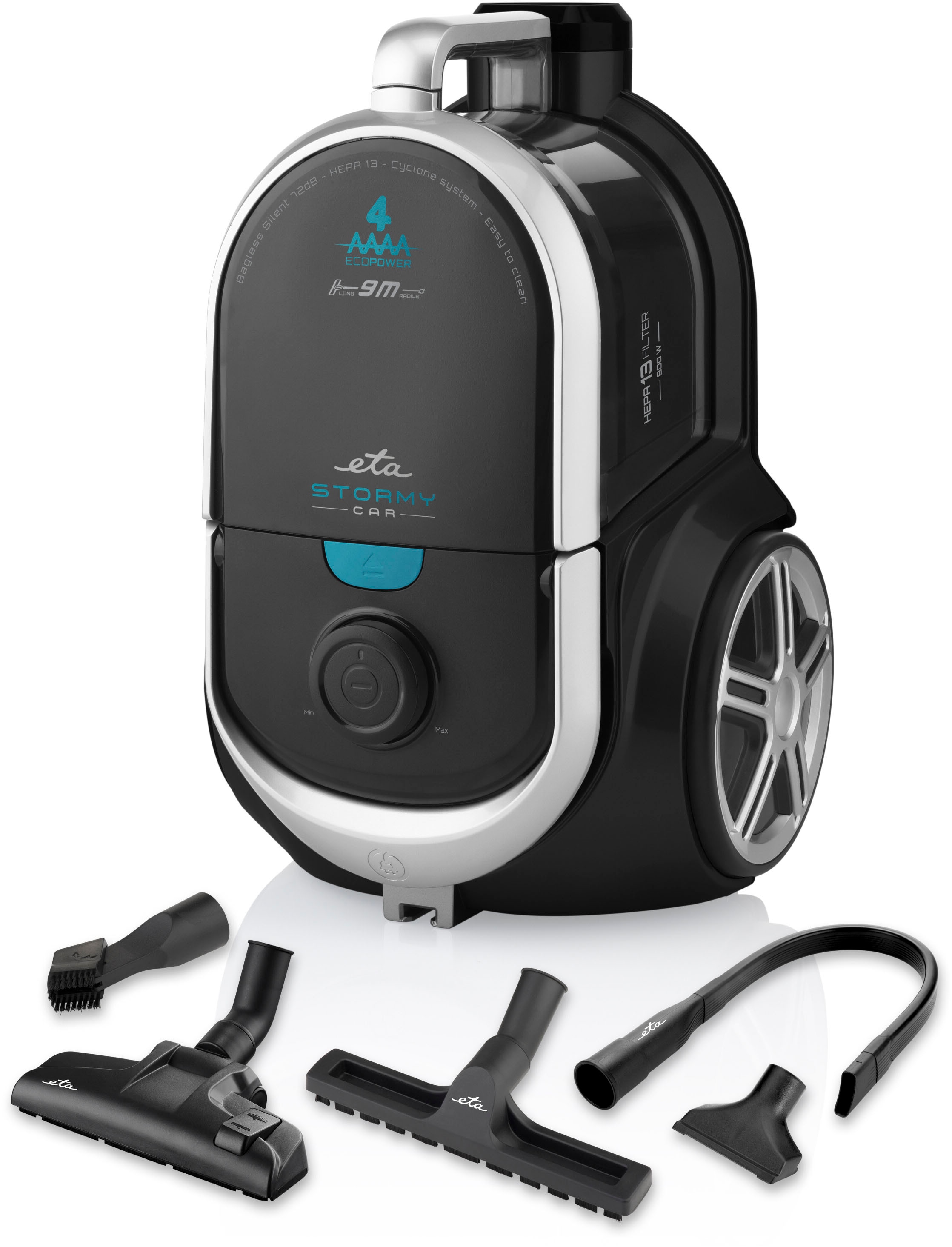 eta Bodenstaubsauger »Stormy Car«, 800 W, beutellos