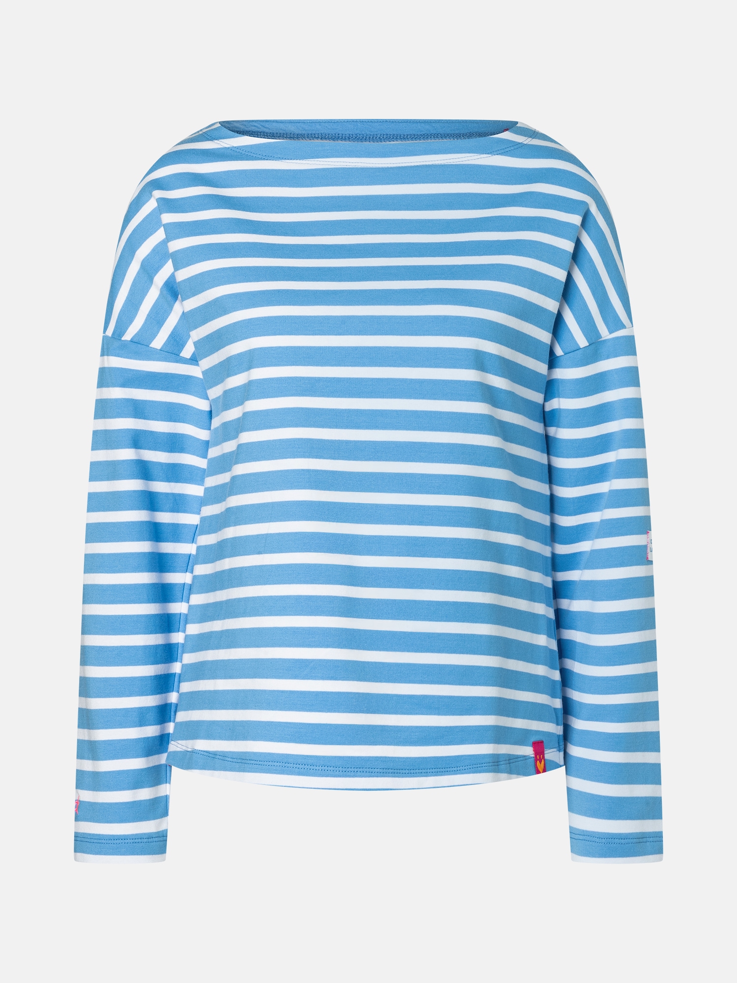 Lieblingsstück Langarmshirt »StineL« mit U-Boot Ausschnitt, Streifenmuster