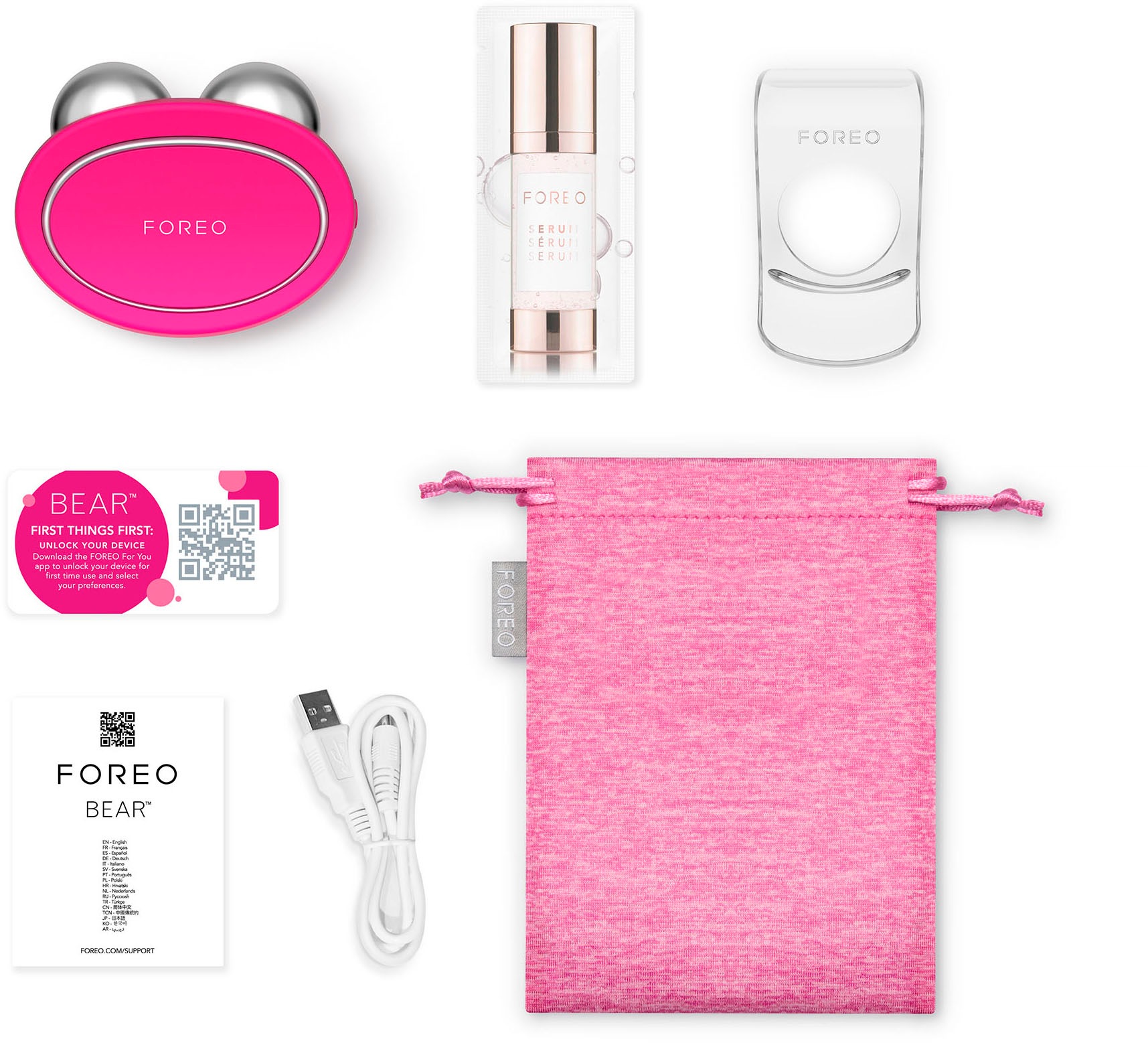 FOREO Anti-Aging-Gerät »BEAR«, Gerät zur Gesichtsstraffung