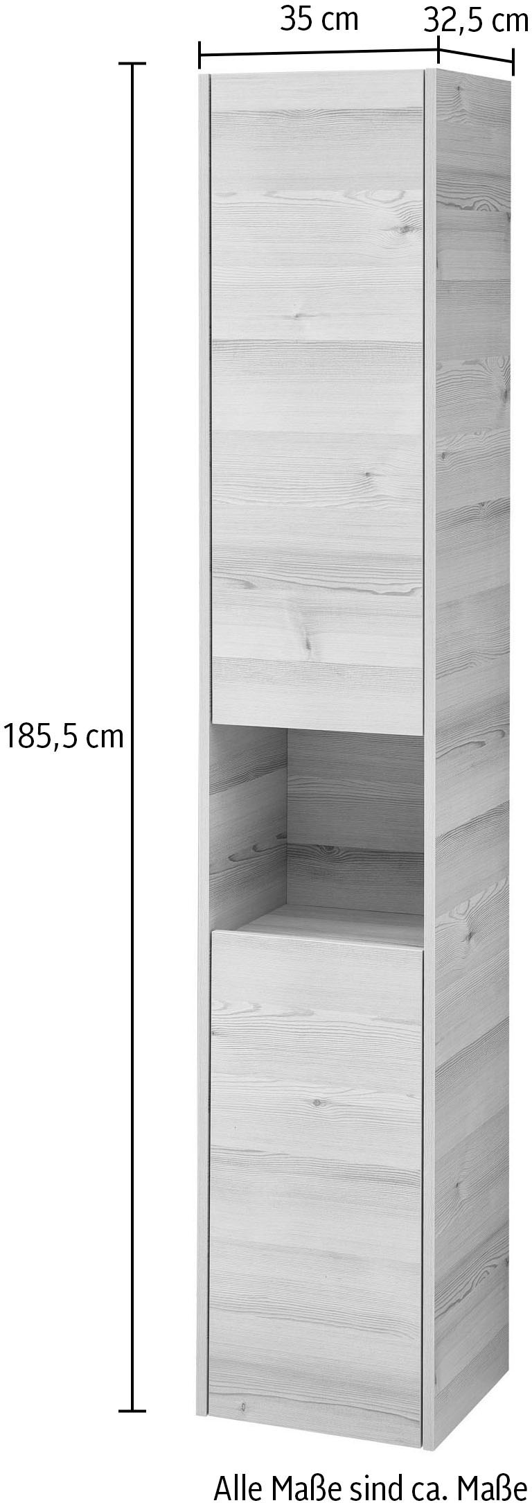 Saphir Badmöbel-Set »Quickset 393«, (Komplett-Set, 4 St.)