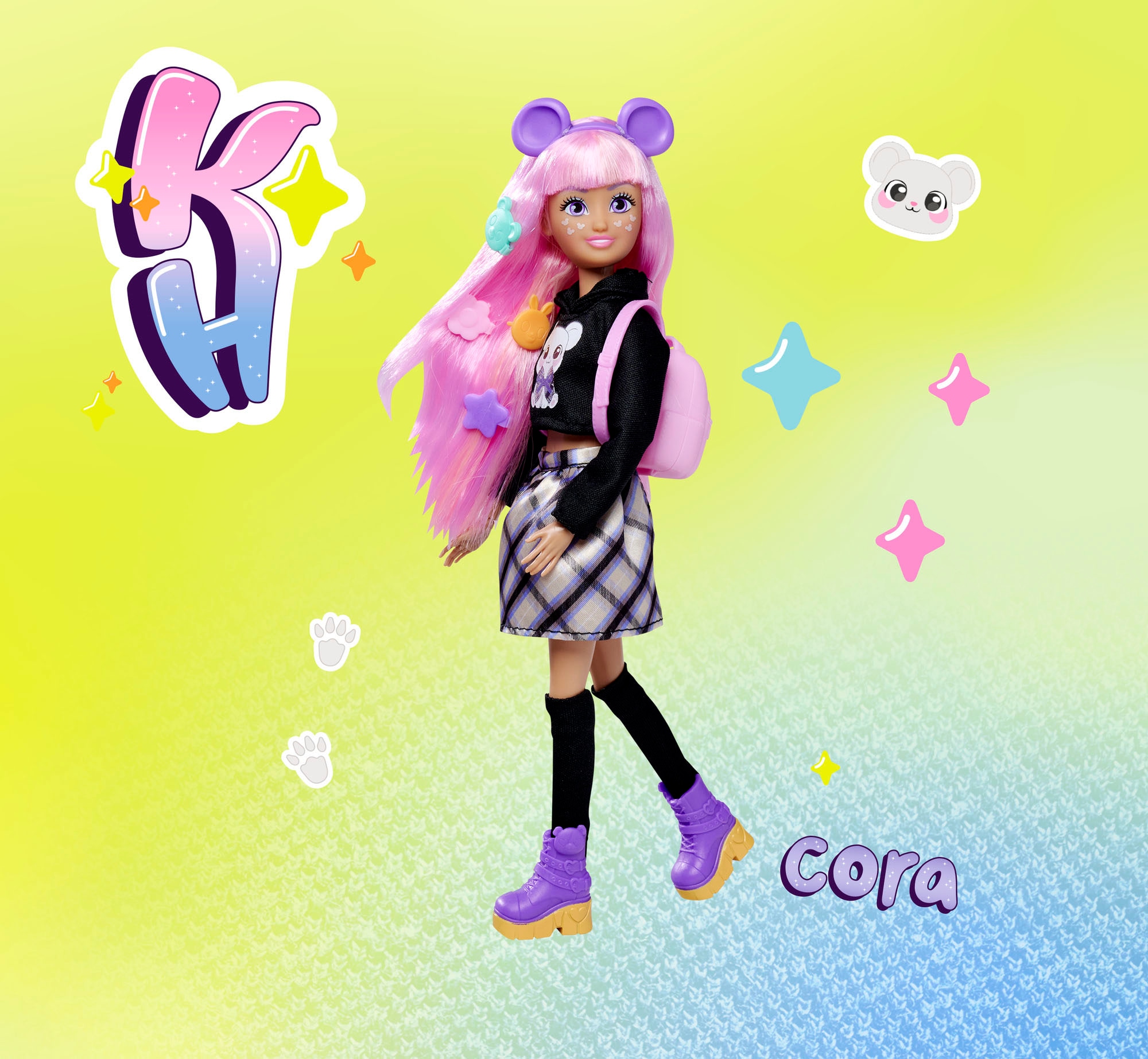 SIMBA Anziehpuppe »Kawaii Hi Cora«