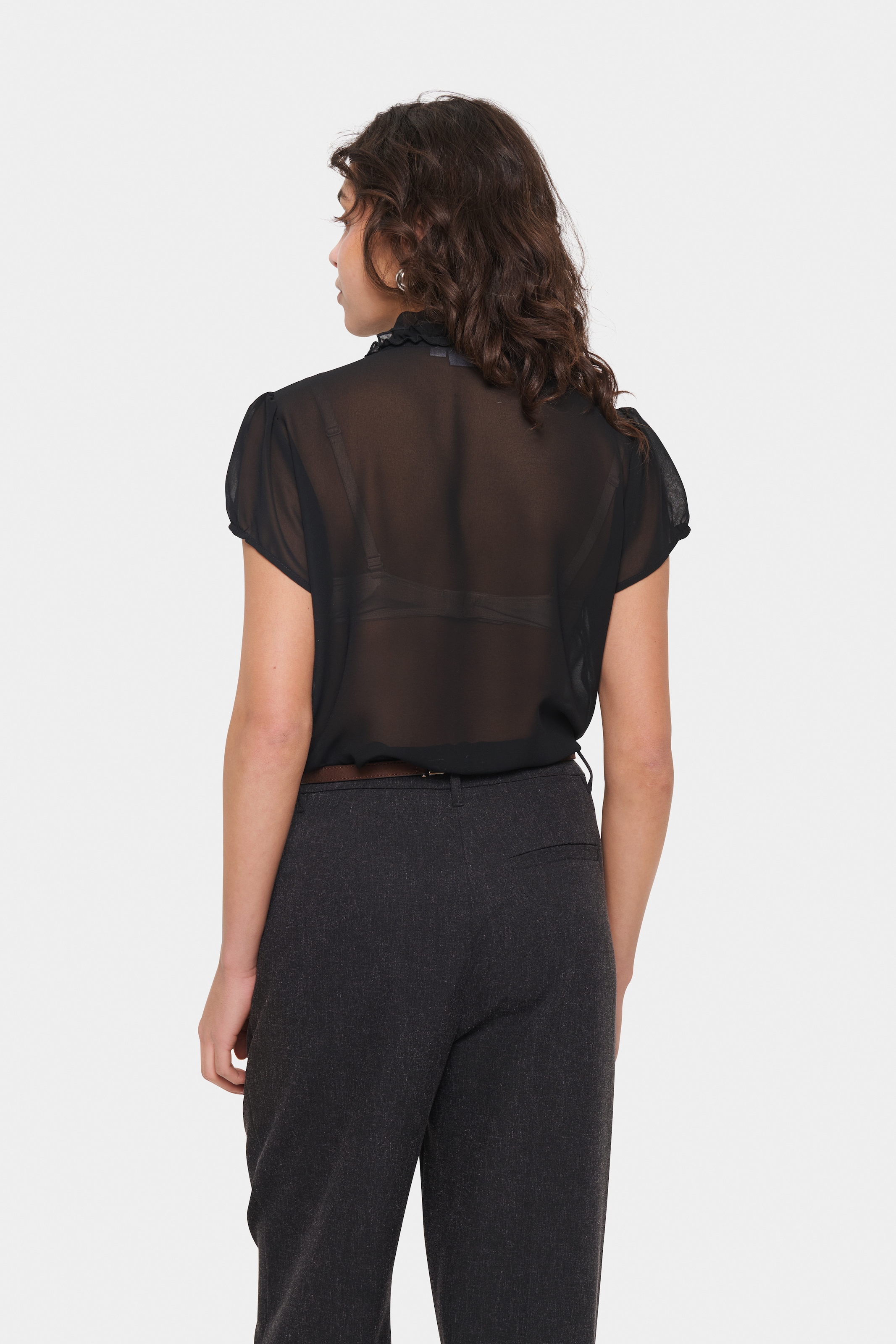 Saint Tropez Chiffonbluse »LiljaSZ SS Shirt«