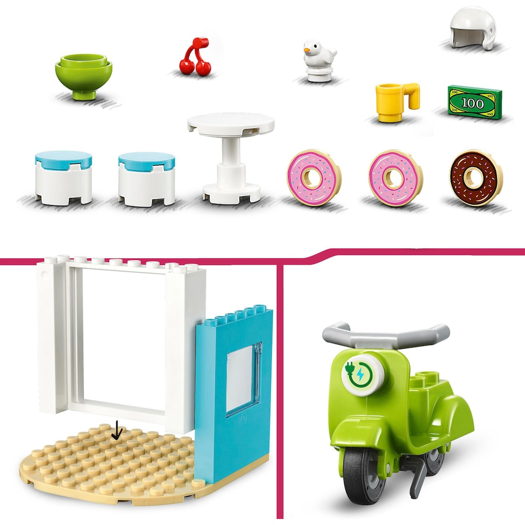 LEGO® Konstruktionsspielsteine »Donut-Laden (41723), LEGO® Friends«, (63 St.)