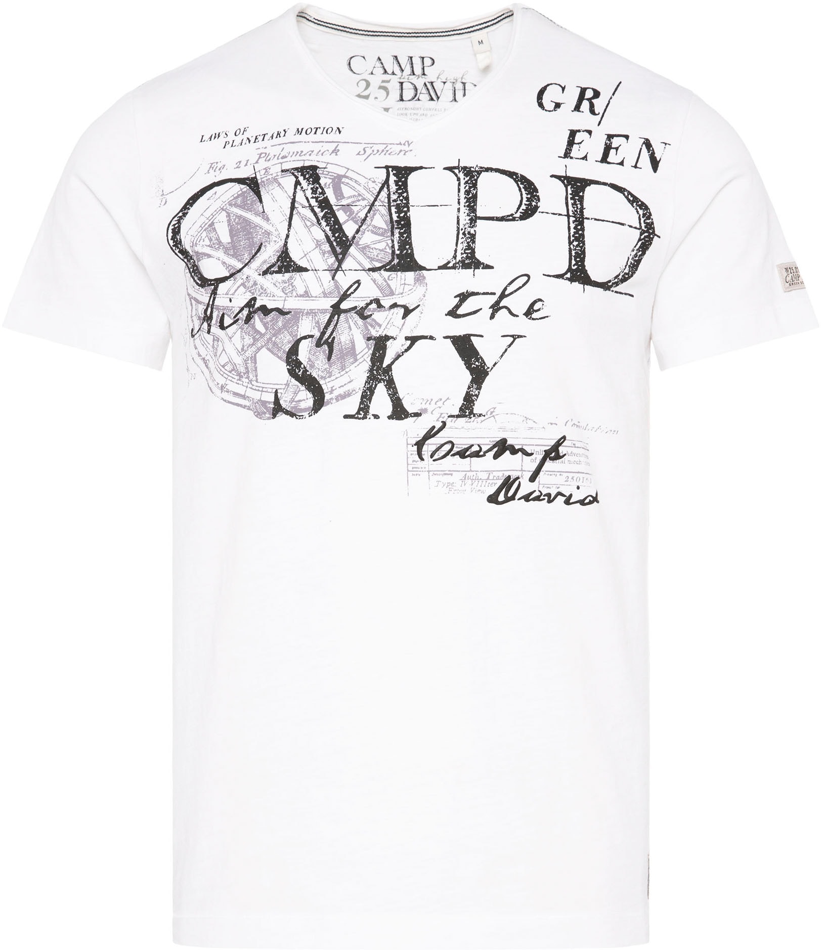 CAMP DAVID T-Shirt, Logo-Druck kaufen mit