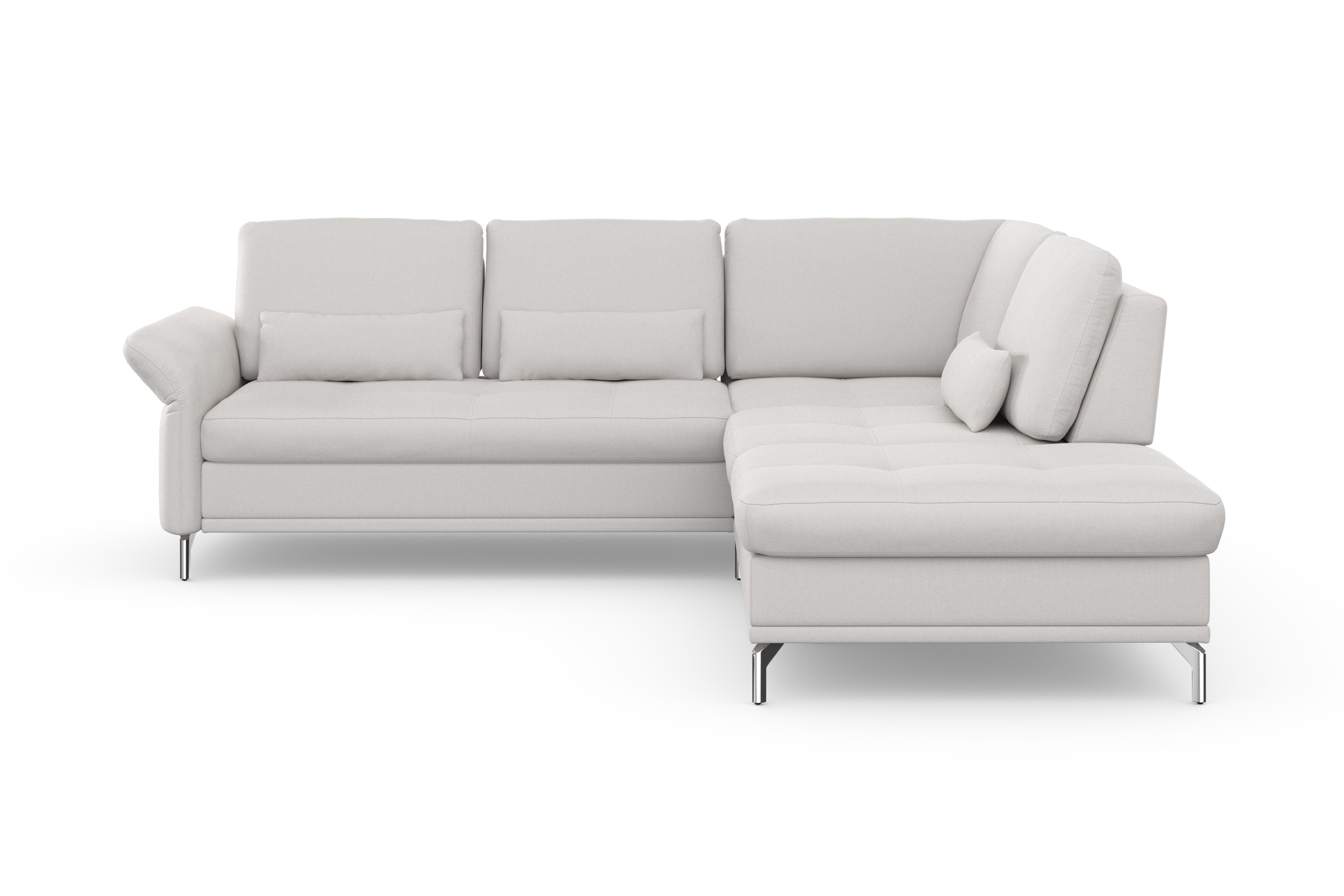 Home affaire Ecksofa »Palm Beach L-Form« Federkern, mit Sitztiefenverstellu günstig online kaufen