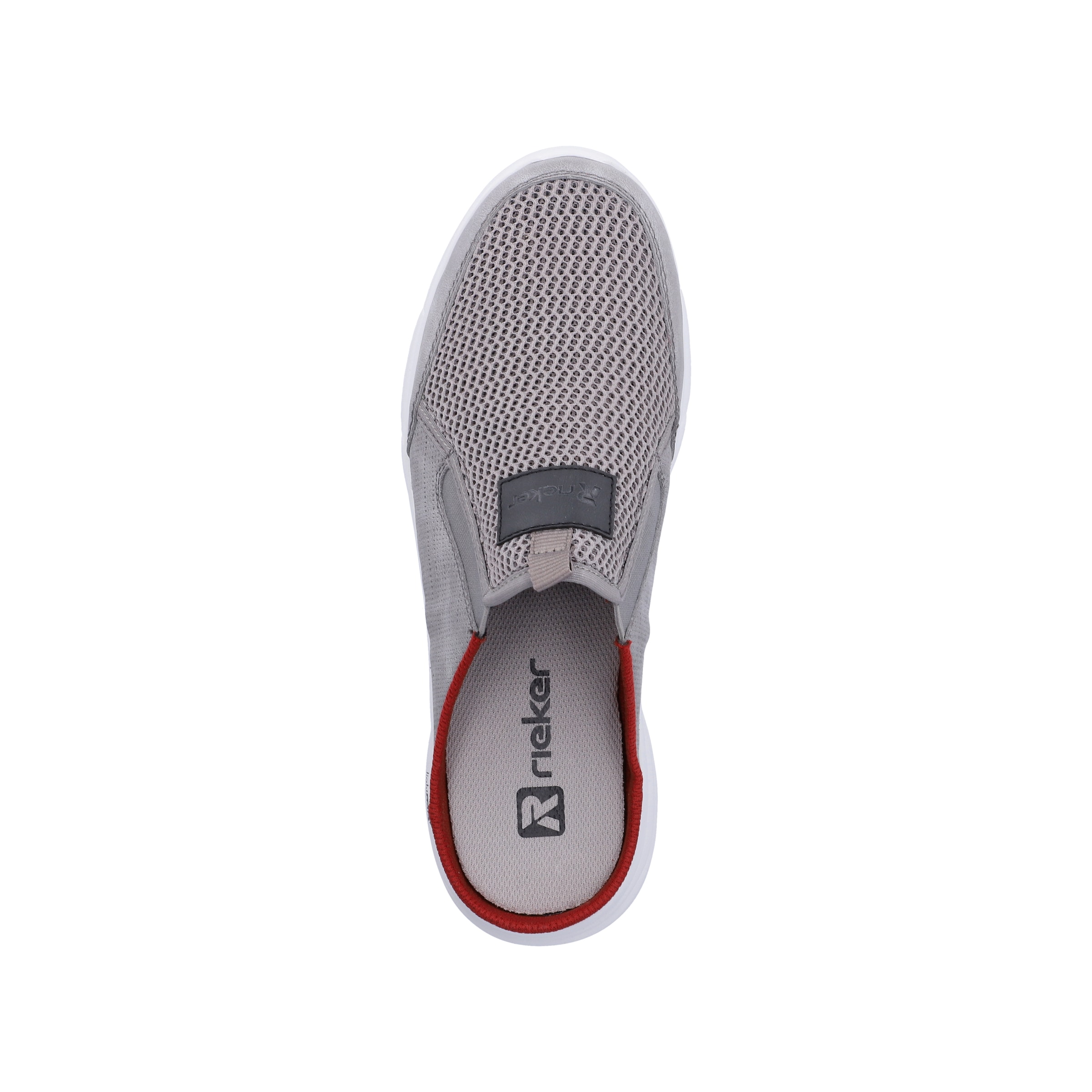 Rieker Clog  Sommerschuh, Hausschuh, Schlupfschuh mit seitlichen Stretcheinsätzen