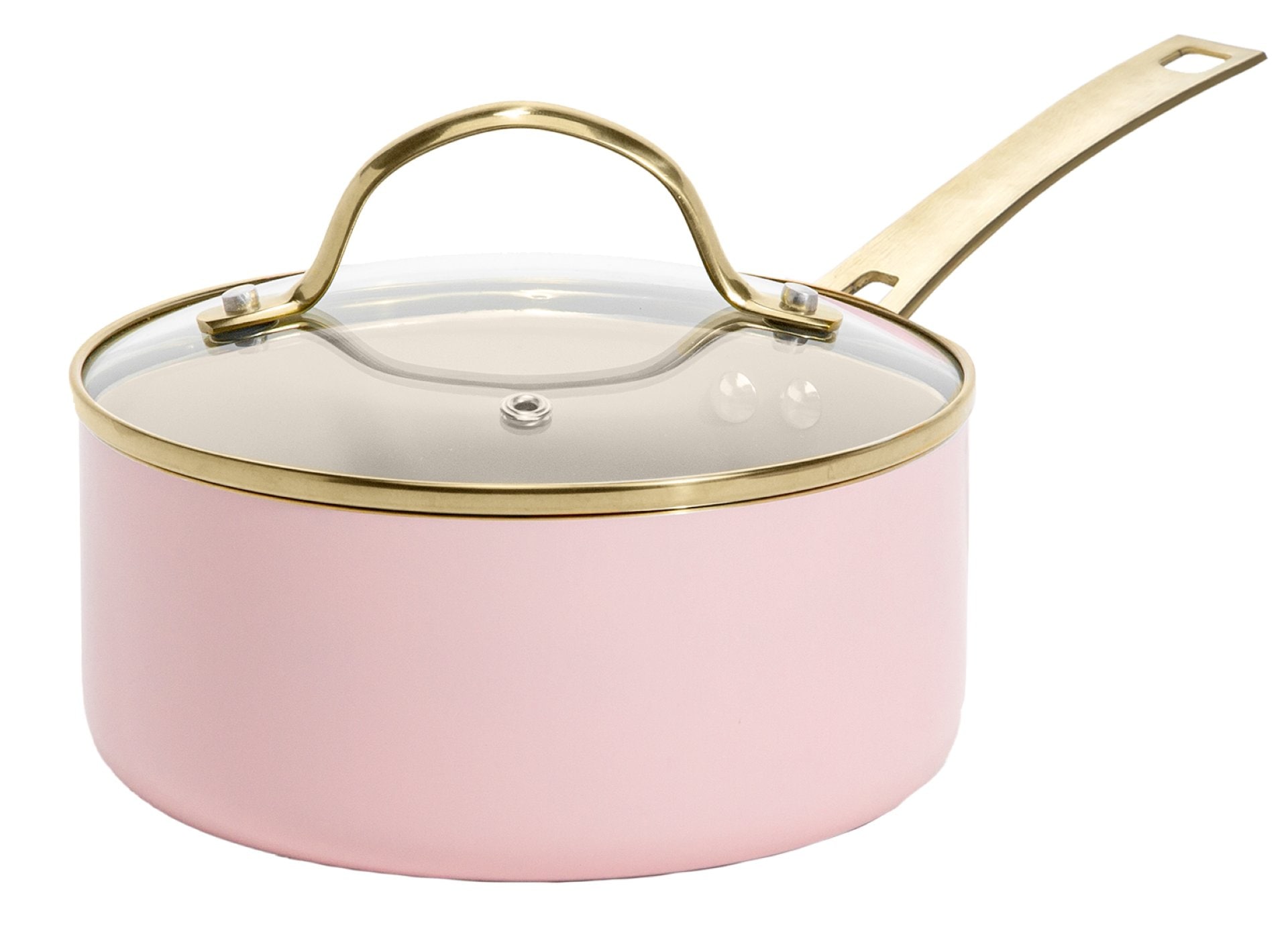 Paris Hilton Topf-Set »Paris Hilton, Kochgeschirr-Set«, Aluminium, (Set, 10 tlg., Bratpfanne Ø 20/25 cm, Kochtopf 4l, Kasserolle 1,9l, 4 Pfannenschoner), Set aus Bratpfannen, Kochtöpfe und Pfannenschoner