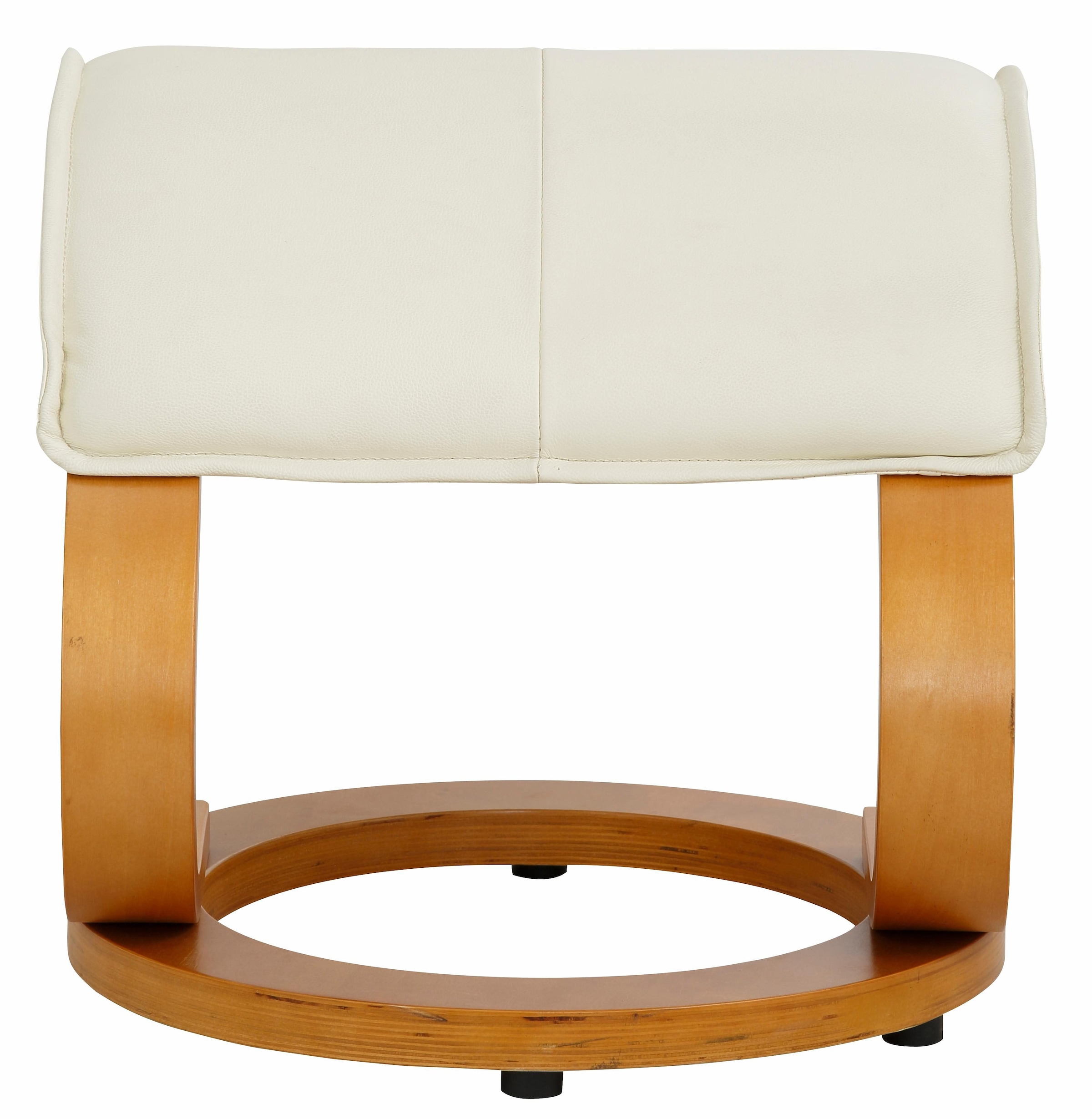 Home affaire Relaxsessel »Paris, TV-Sessel mit Hocker und manueller Liegefunktion«, (Set, 2 St., bestehend aus Sessel und Hocker), Set (Sessel und Hocker), Dreh- und Kippfunktion, NaturLEDER®