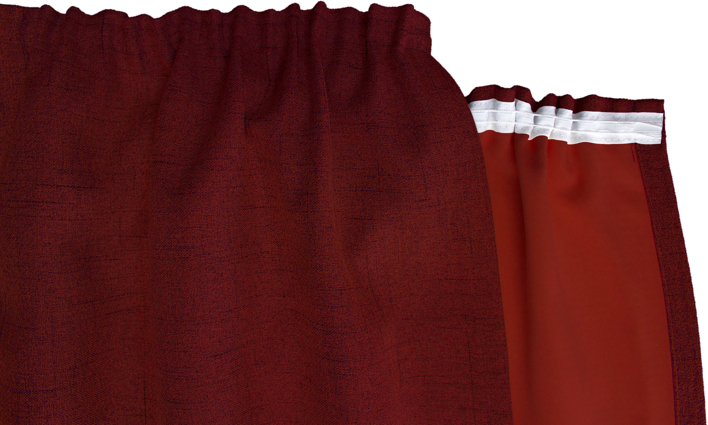 VHG Gardine »Rustika«, (1 St.), Deko Struktur, Polyester, pflegeleicht, nach Maß