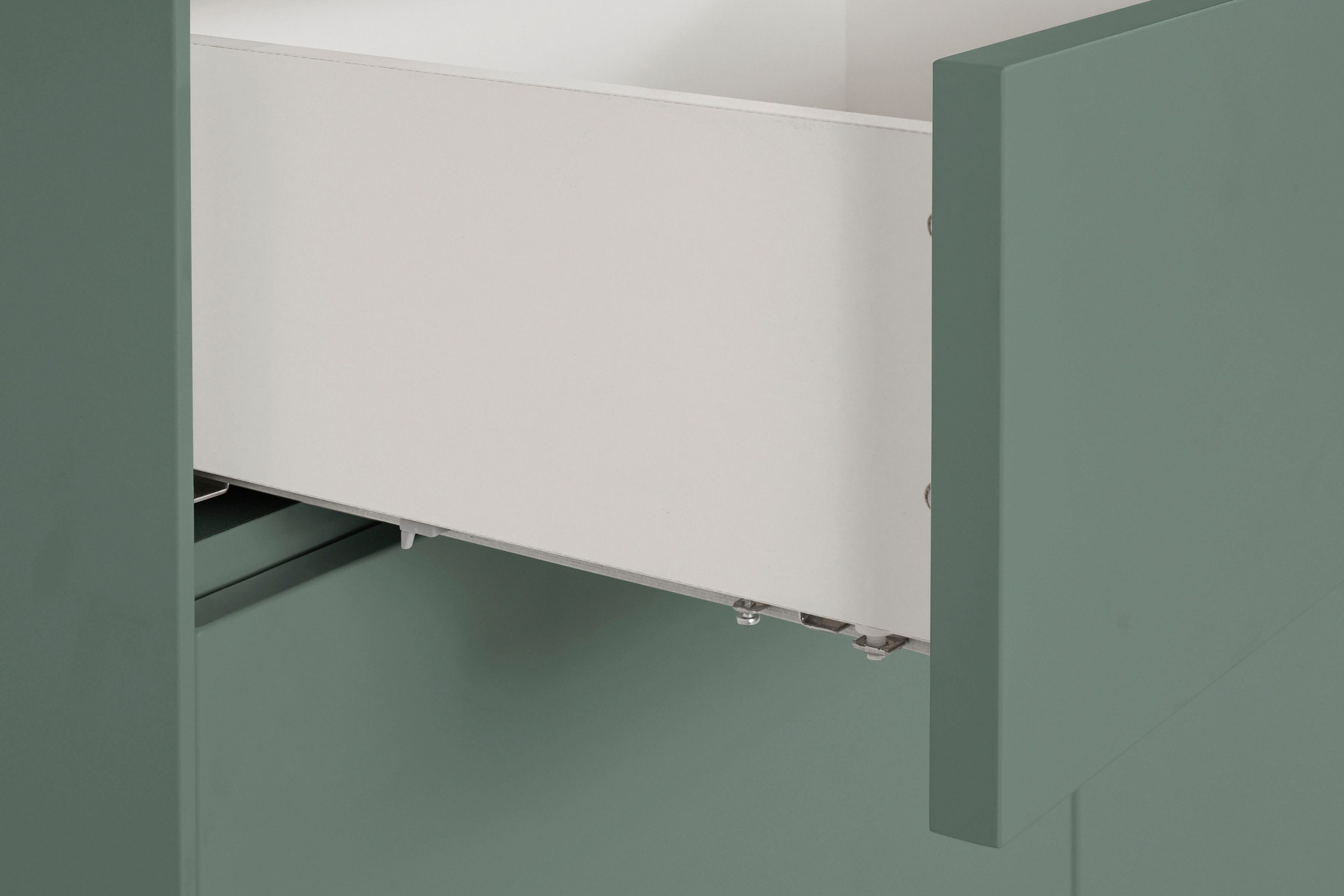 LeGer Home by Lena Gercke Sideboard »Essentials«, (2 St.), Breite: 224cm, MDF lackiert, Push-to-open-Funktion