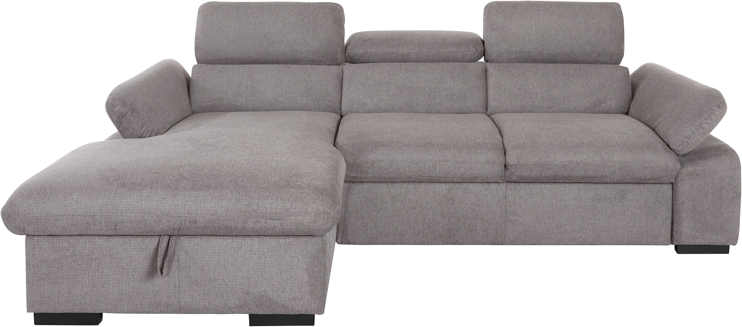 COTTA Ecksofa »Lola L-Form mit Kopfteilfunktion & Hocker«, (Set, mit Hocker günstig online kaufen