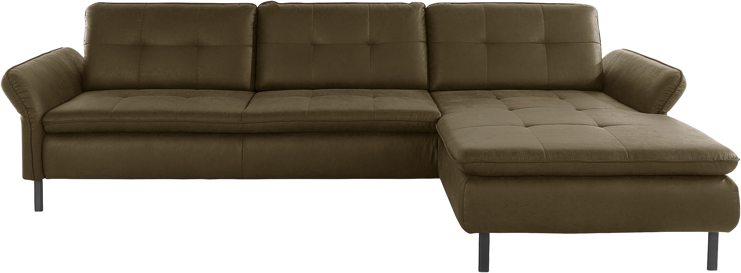 INOSIGN Ecksofa "Birkholm L-Form", Armlehnverstellung, auch in Easy Clean B günstig online kaufen