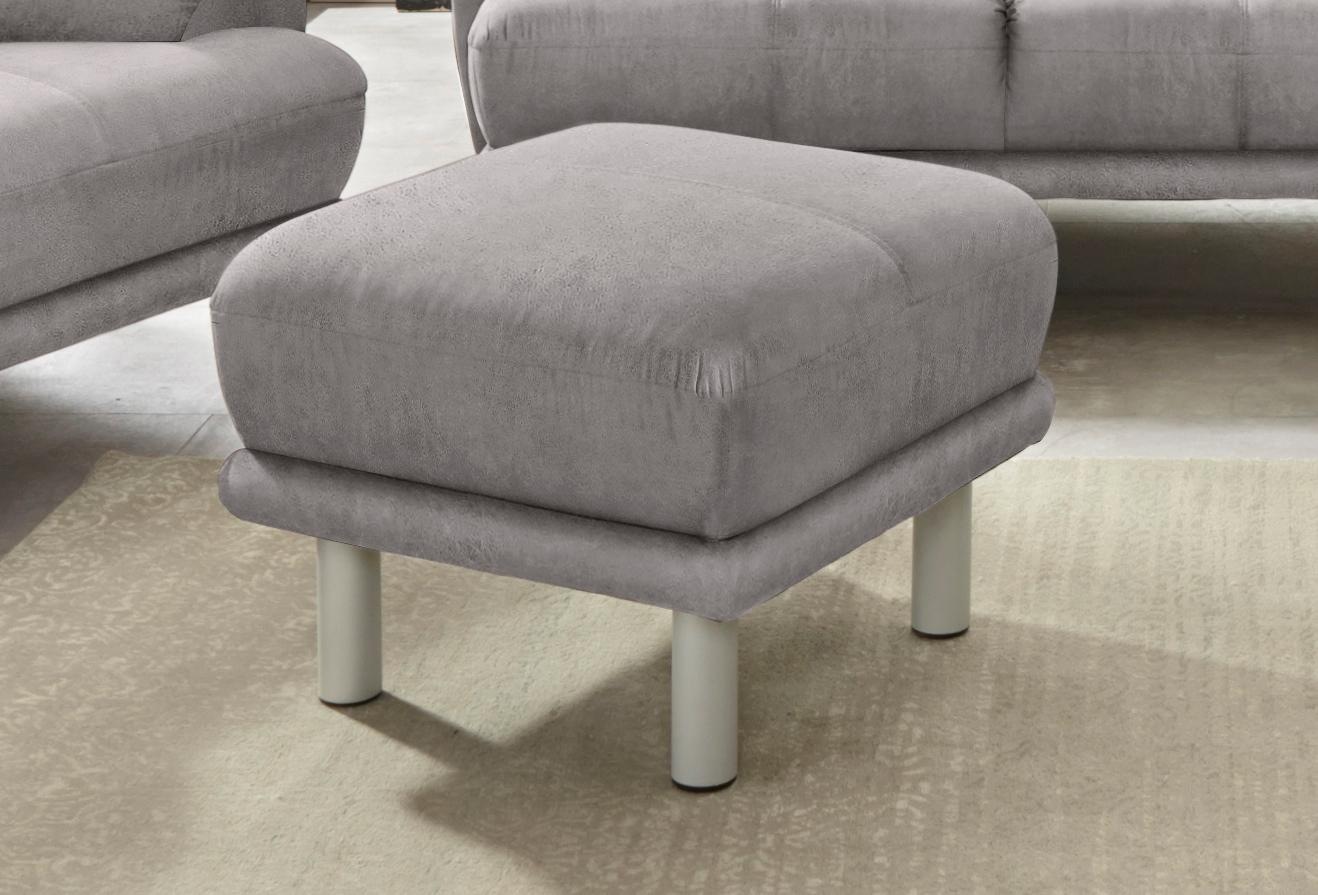 TRENDMANUFAKTUR Hocker »Cecilia II, modern und elegant, B/T 66/66cm« günstig online kaufen
