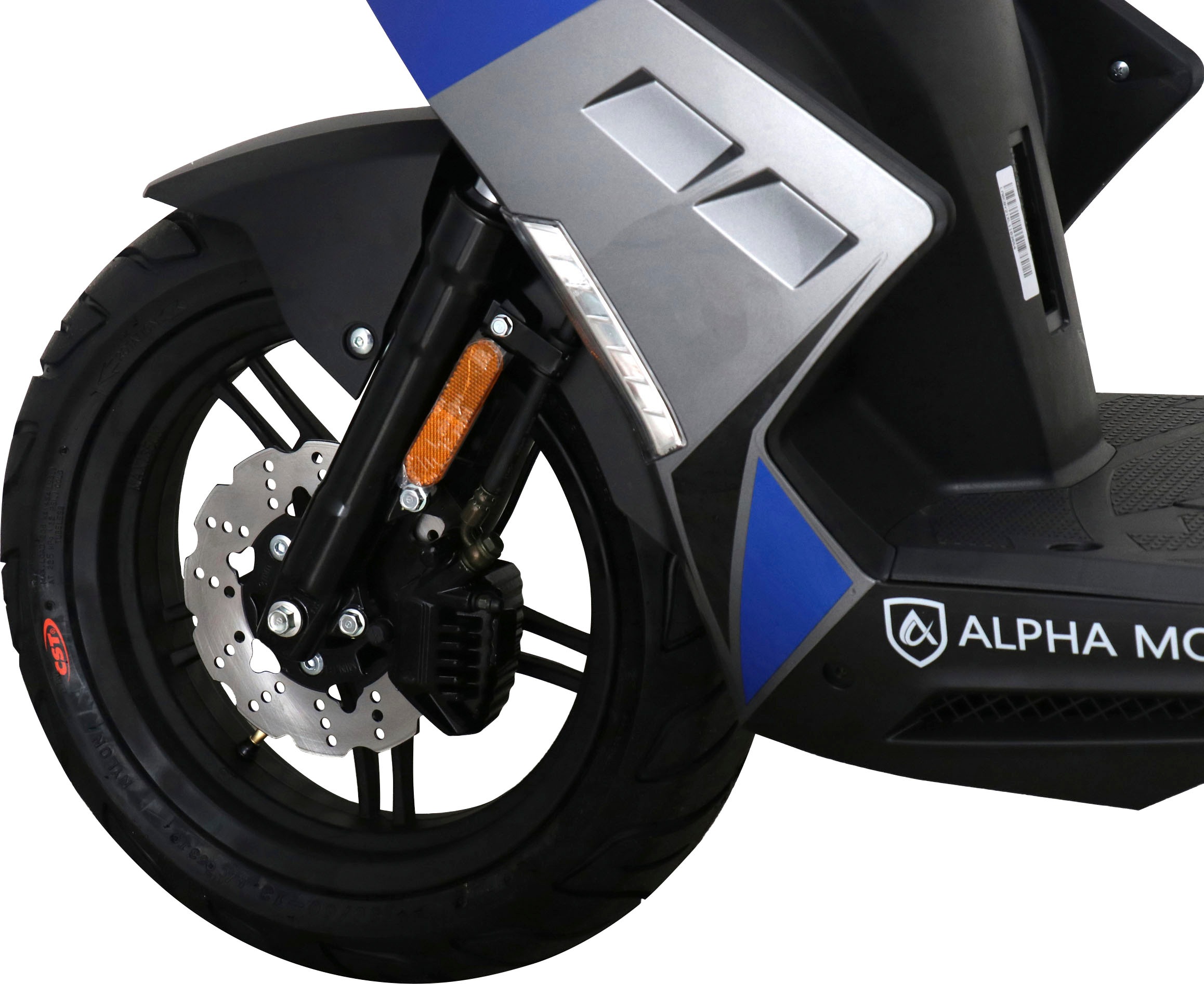 Alpha Motors Motorroller »Mustang FI«, 50 cm³, 25 km/h, Euro 5, 2,72 PS, mit USB-Anschluss und Lenkerschloss, sportliches Design