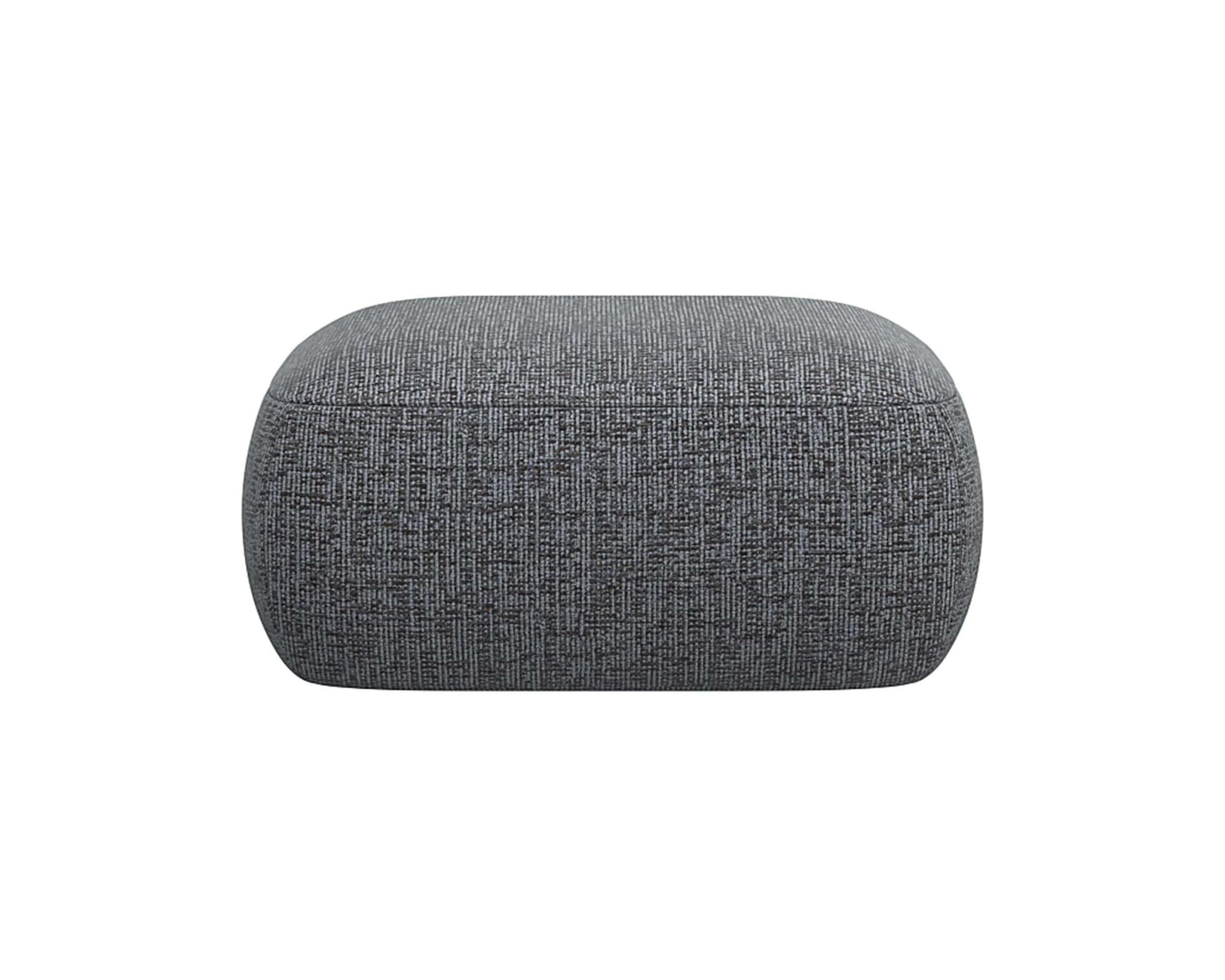 FLEXLUX Pouf »Torino, rund, bodennah, Sitzhocker, Polsterhocker«, Modernes, günstig online kaufen