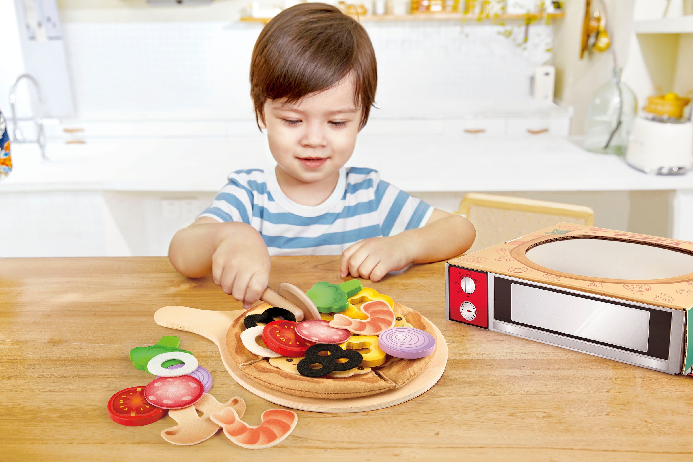 Hape Spiellebensmittel »Pizza-Set«, FSC®- schützt Wald - weltweit