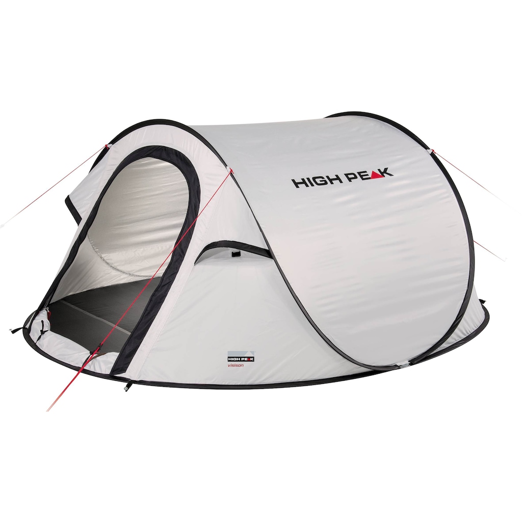 High Peak Wurfzelt »Pop up Zelt Vision 3«, 2 Personen, (mit Transporttasche)