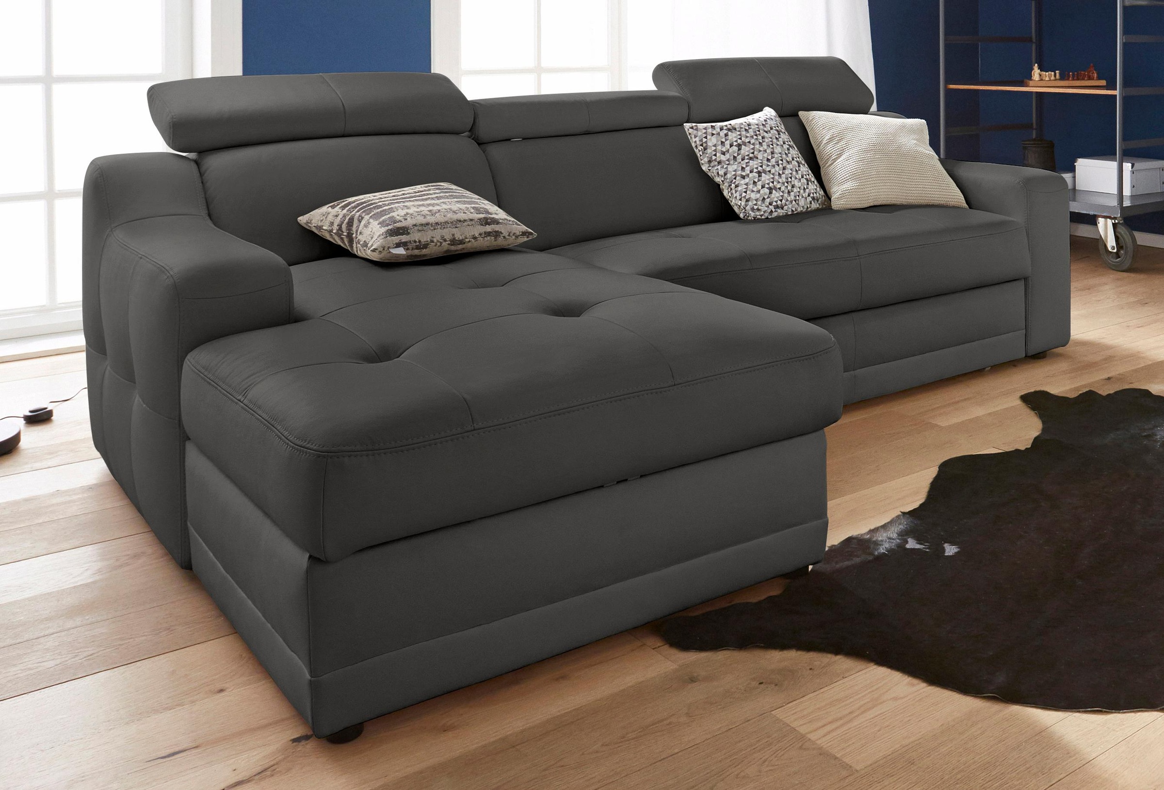 exxpo - sofa fashion Ecksofa »Lotos, bequem und funktionell, Federkern, Bre günstig online kaufen