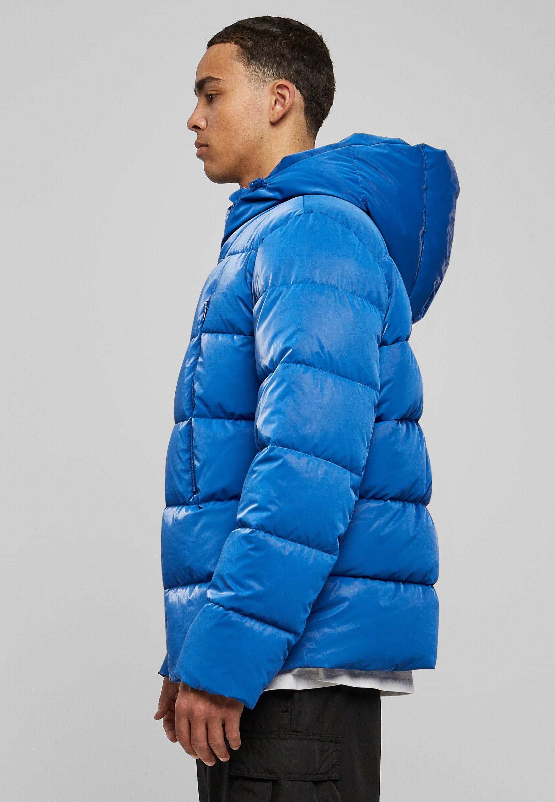 URBAN CLASSICS Allwetterjacke »Urban Classics Herren Shark Skin Puffer Jacket« 1 Stk. tlg. mit Kapuze