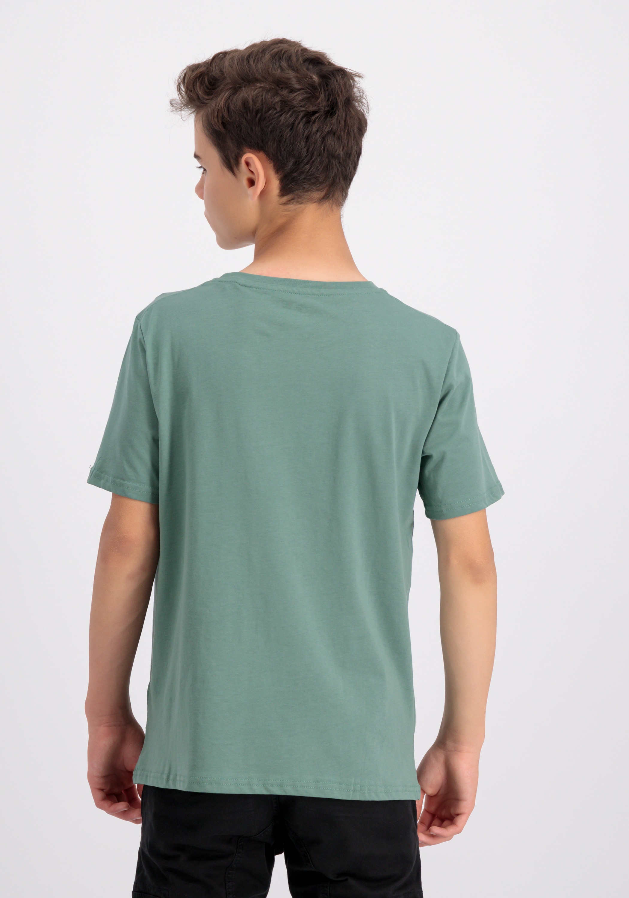Alpha Industries T-Shirt »Alpha Industries Kids - T-Shirts Basic T-Shirt BL K«