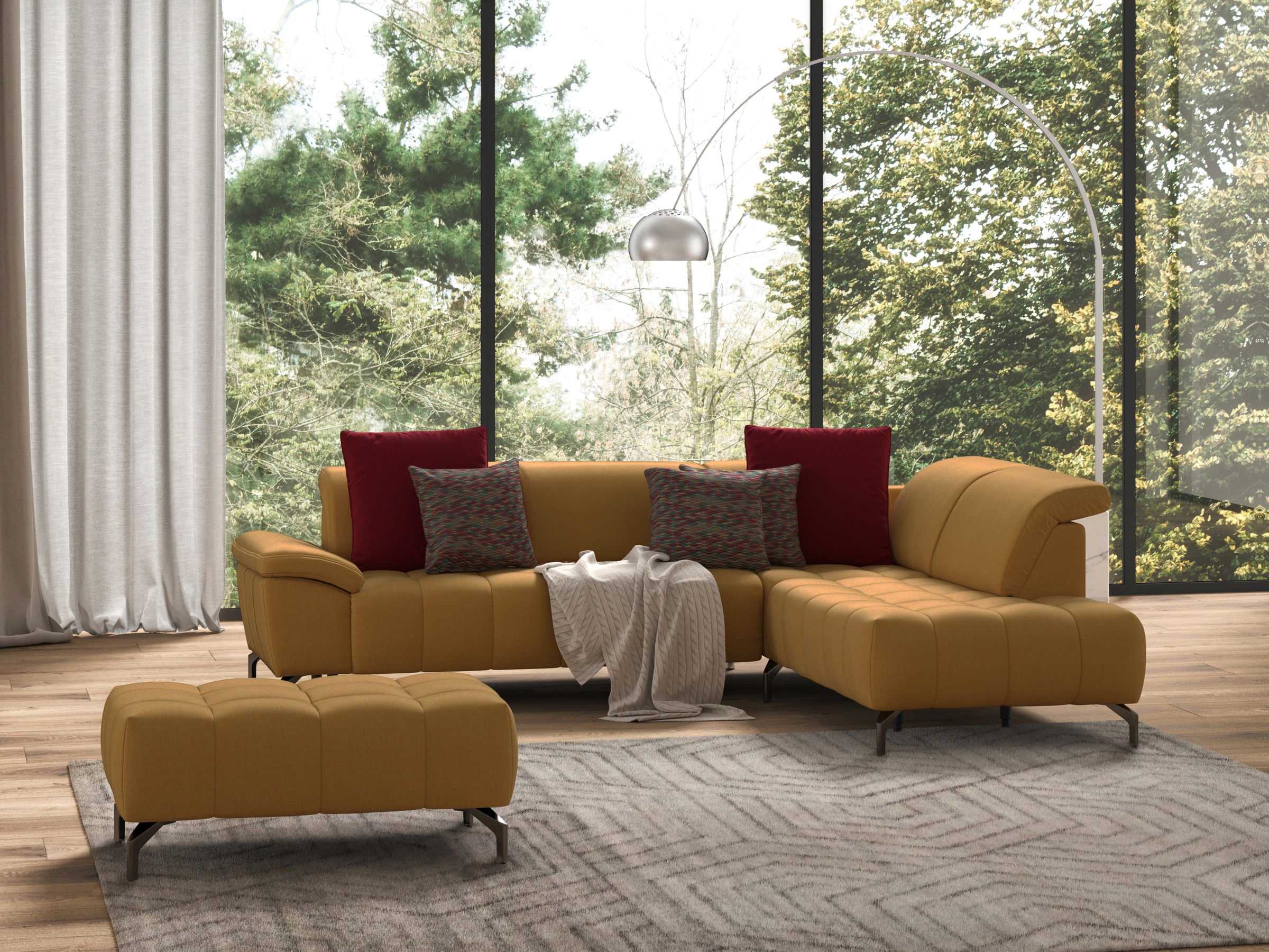 sit&more Hocker »Cool«, mit schwarzen Füßen