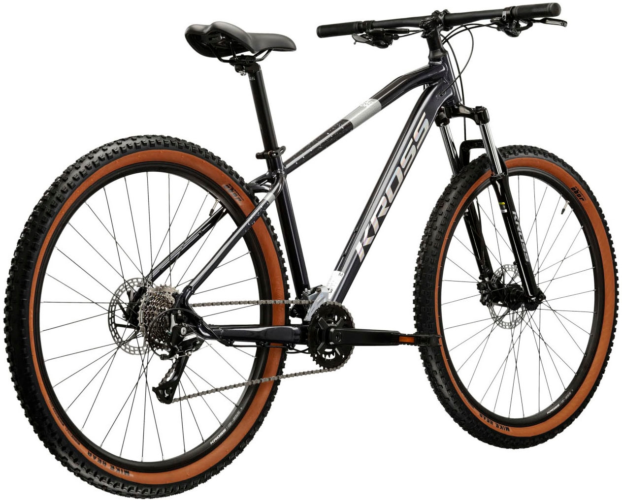 Kross Mountainbike »KROSS Mountainbike Hardtail 29" Hexagon 3.0 ULT.RA grau 16 Gänge« 16 Gang Shimano ACERA M3020 Schaltwerk Kettenschaltung