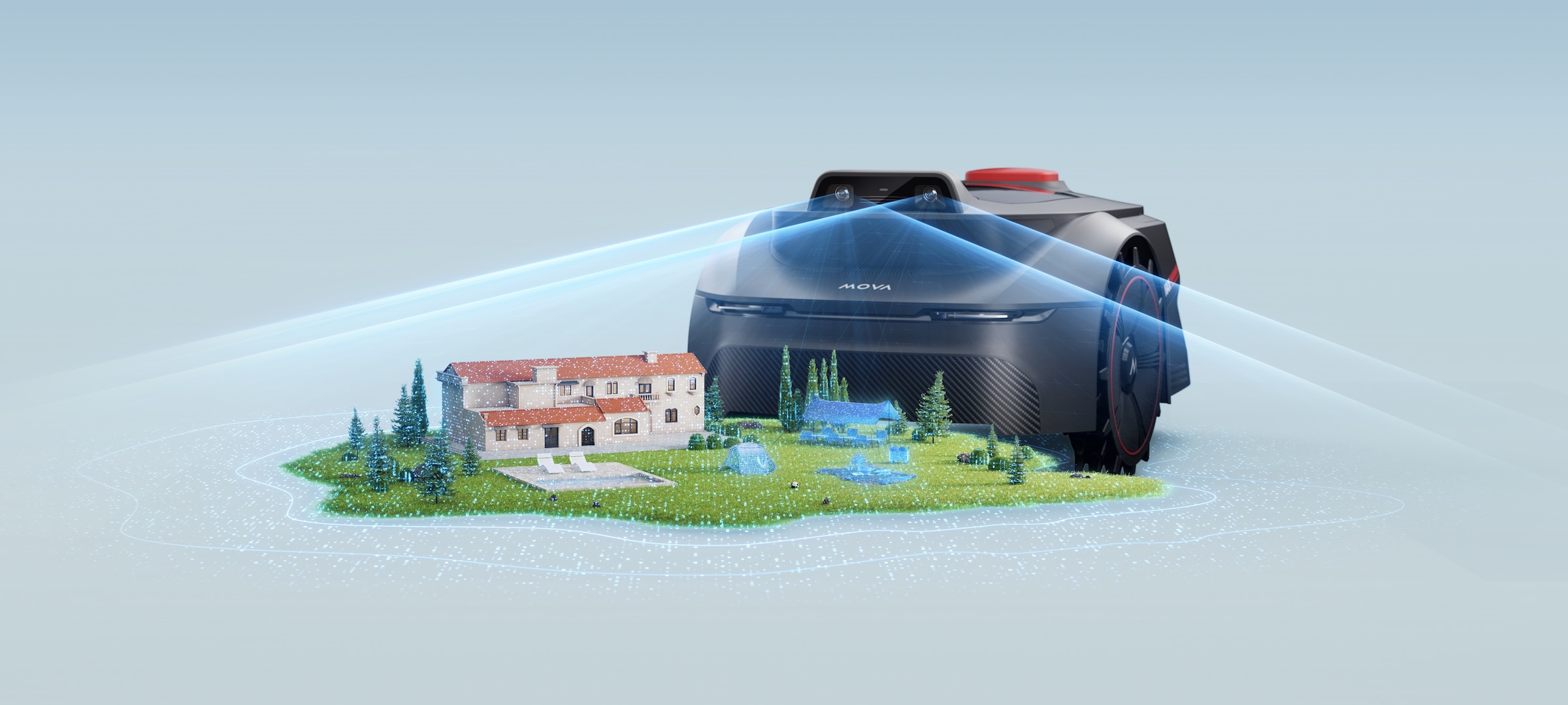 Mova Rasenmähroboter »Viax 250«