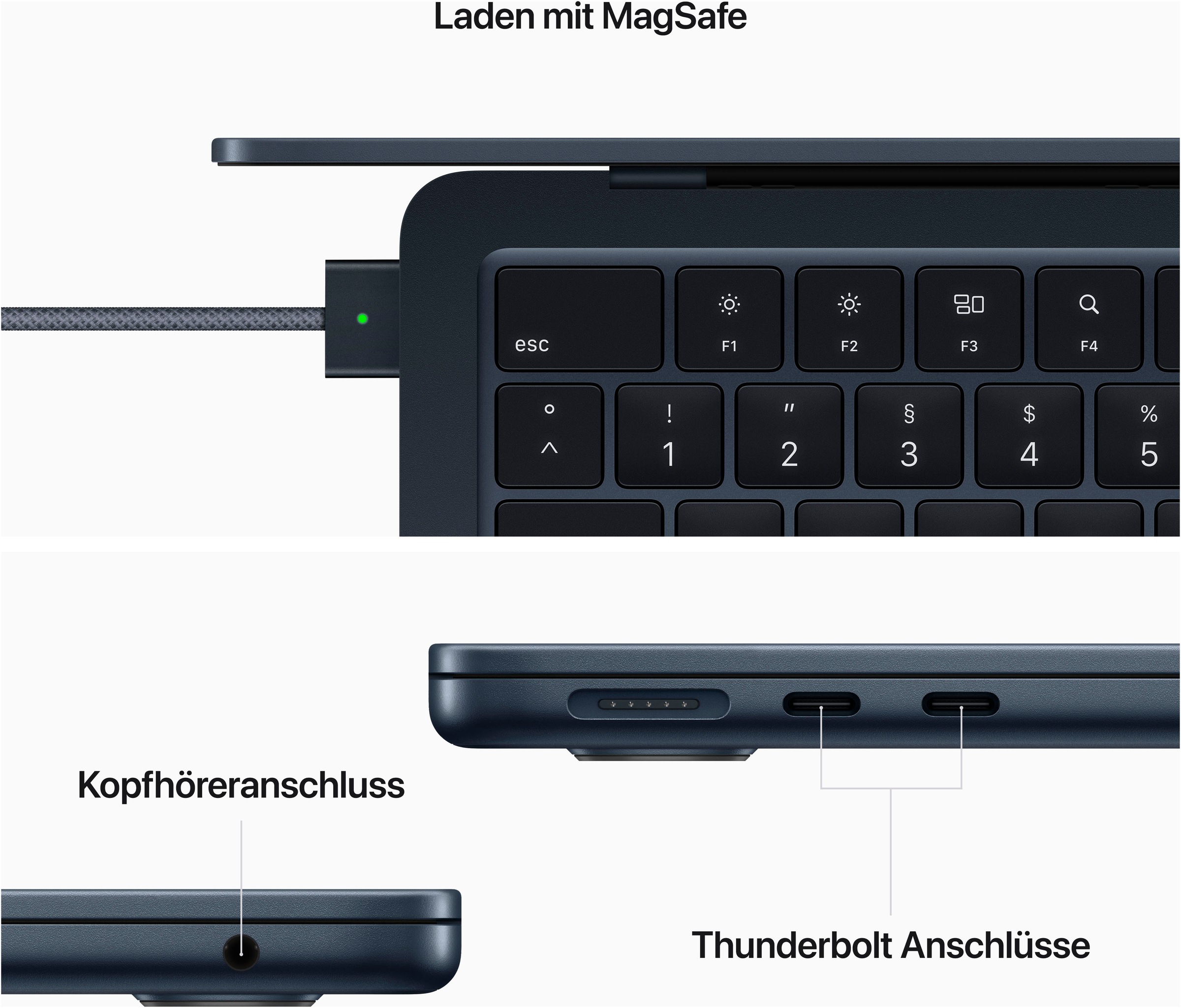 Apple Notebook »MacBook Air 13" CTO«, 34,46 cm, / 13,6 Zoll, Apple, M2, 10-Core GPU, 256 GB SSD