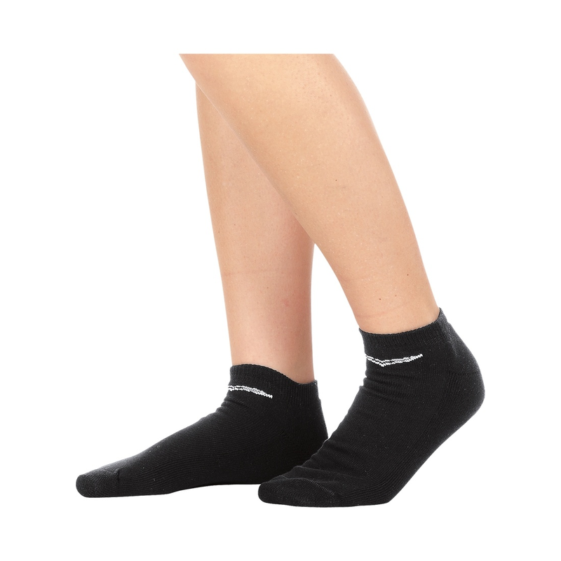 TRIGEMA Füßlinge »Sneaker-Socken im Doppelpack« 2 Stk. tlg. schwarz 35-38 35-38 Mit eingewebter TRIGEMA Schwinge