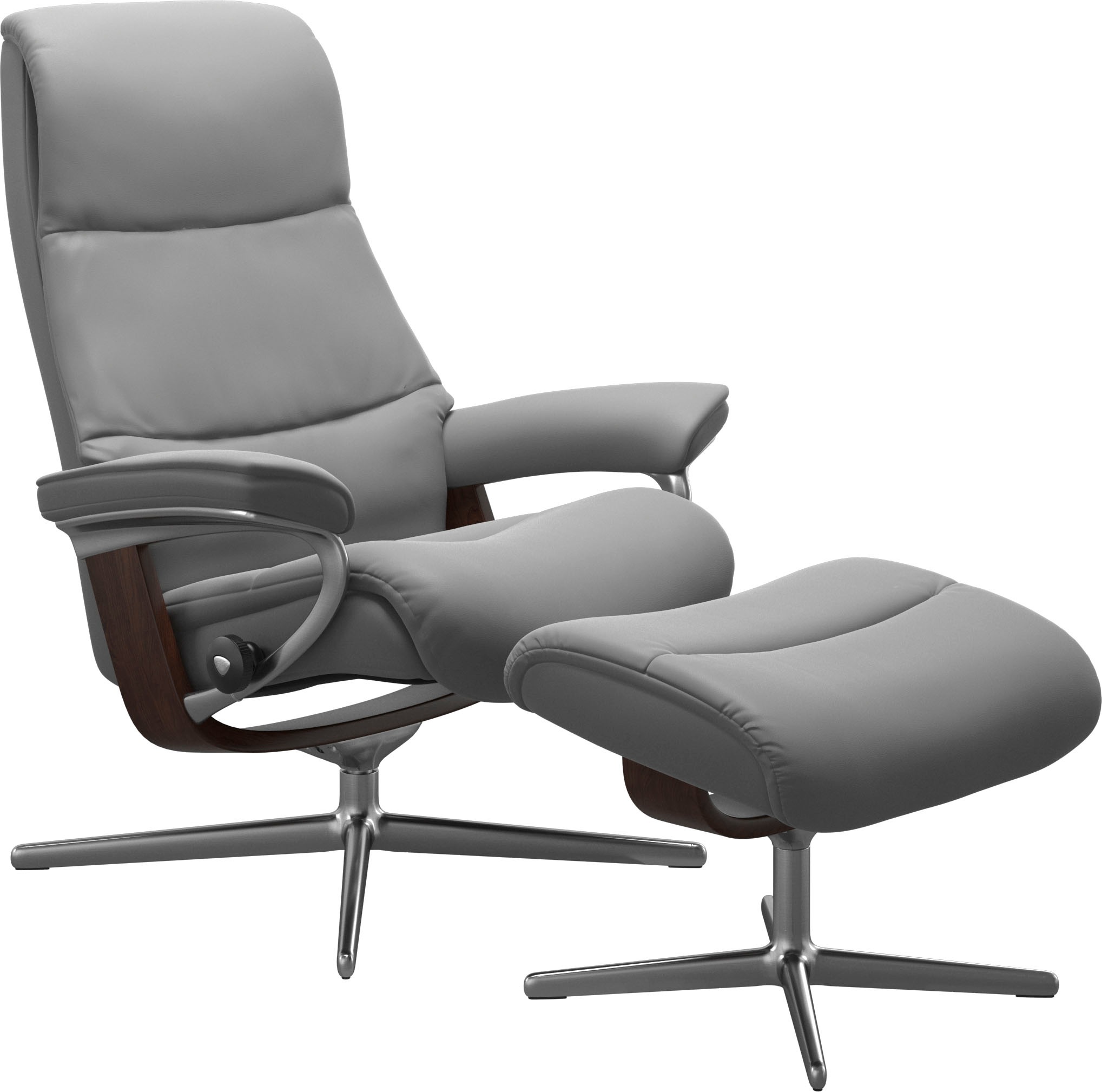 Stressless® Relaxsessel »View«, mit Cross Base, Größe S, M & L, Holzakzent günstig online kaufen