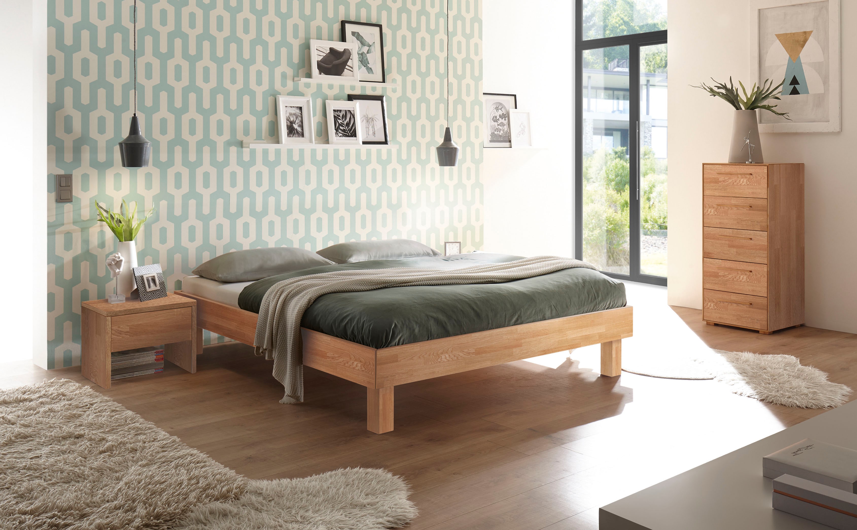 HASENA Holzbett »Rapallo« Fußhöhe 25 cm günstig online kaufen