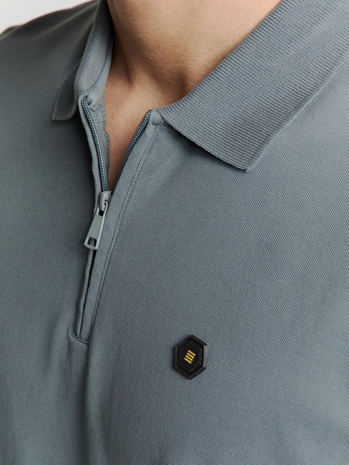 NO EXCESS T-Shirt »No Excess Piqué Poloshirt«