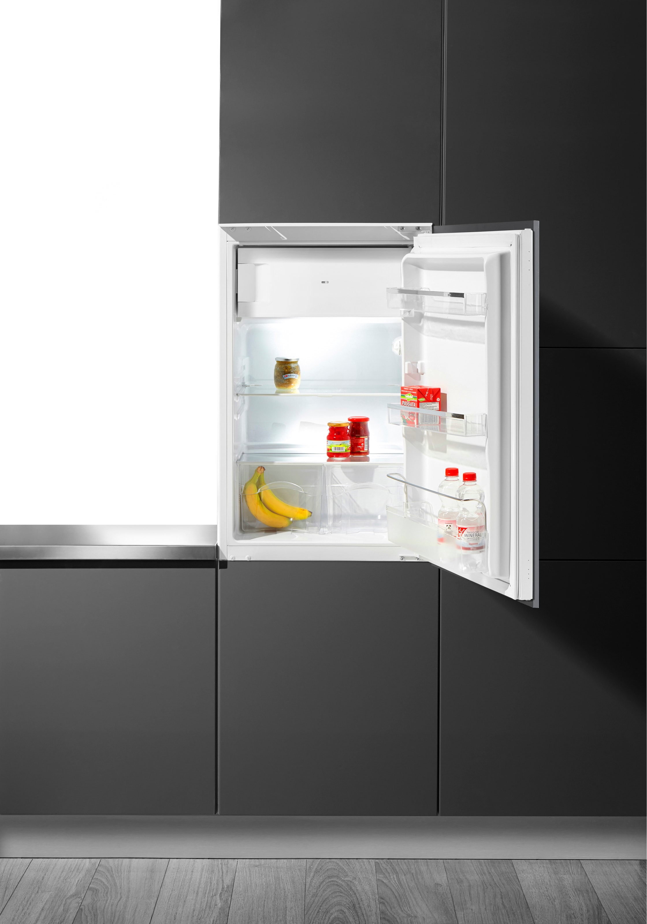 Hanseatic Einbaukühlschrank, HEKS8854GE, 88 cm hoch, 54 cm breit auf Raten  kaufen | Kühlschränke