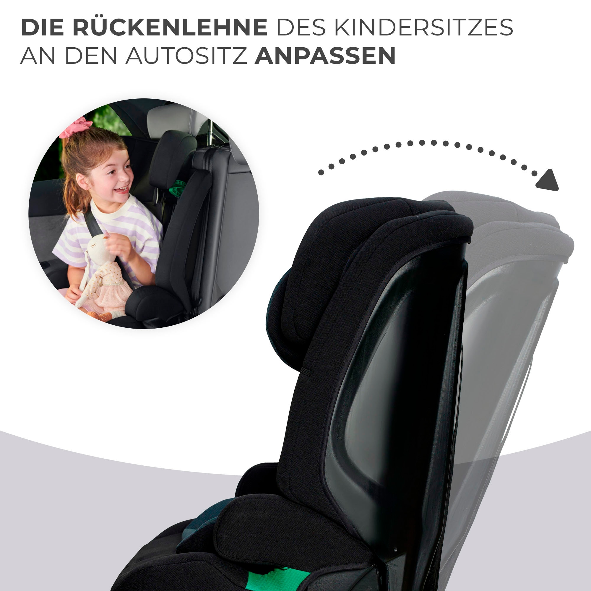 Kinderkraft Autokindersitz »SAFETY FIX 2 i-Size«, mit herausnehmbarem modularen Einsatz
