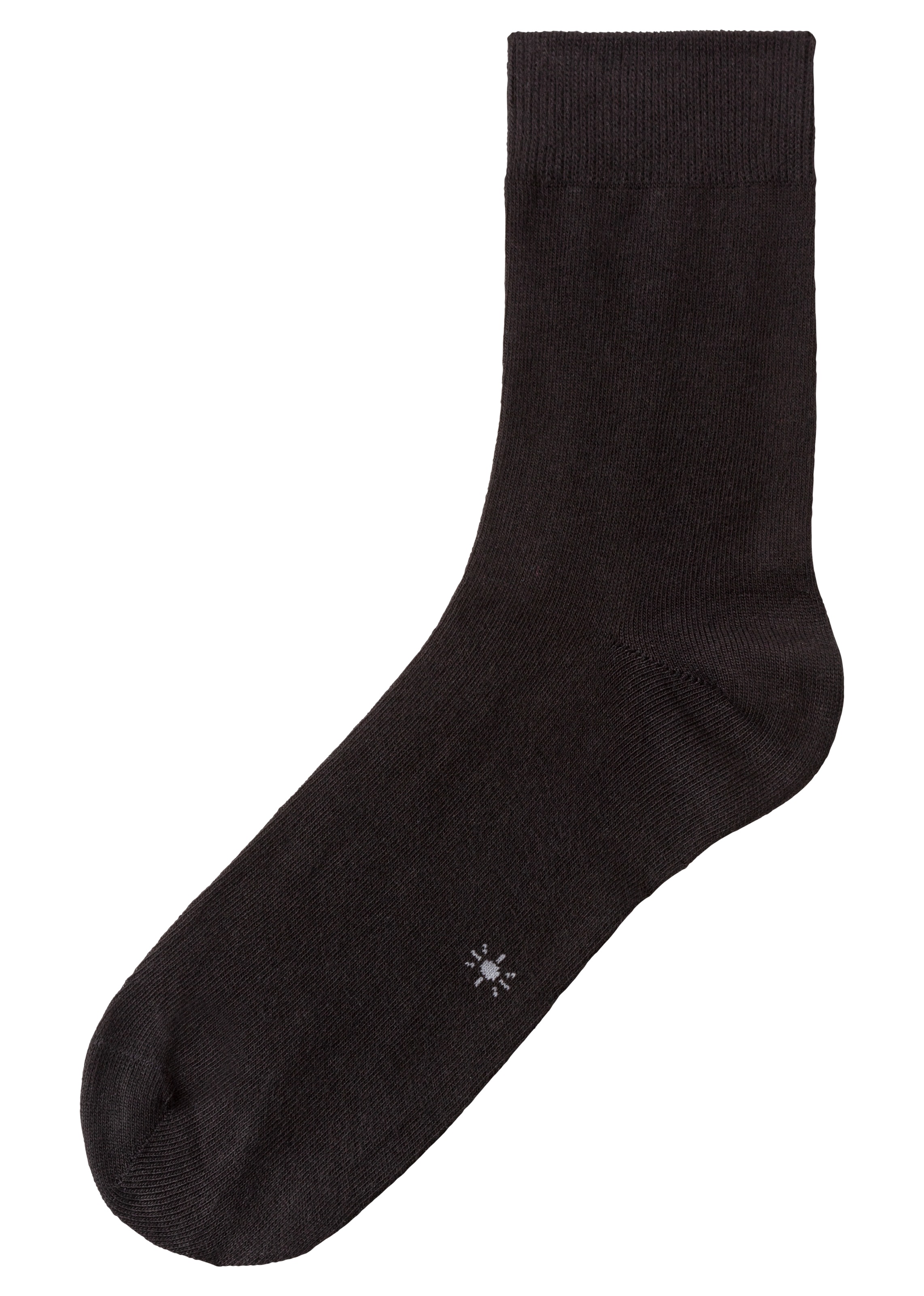 H.I.S Basicsocken, (Packung, 10 Paar), mit eingestrickten Symbolen