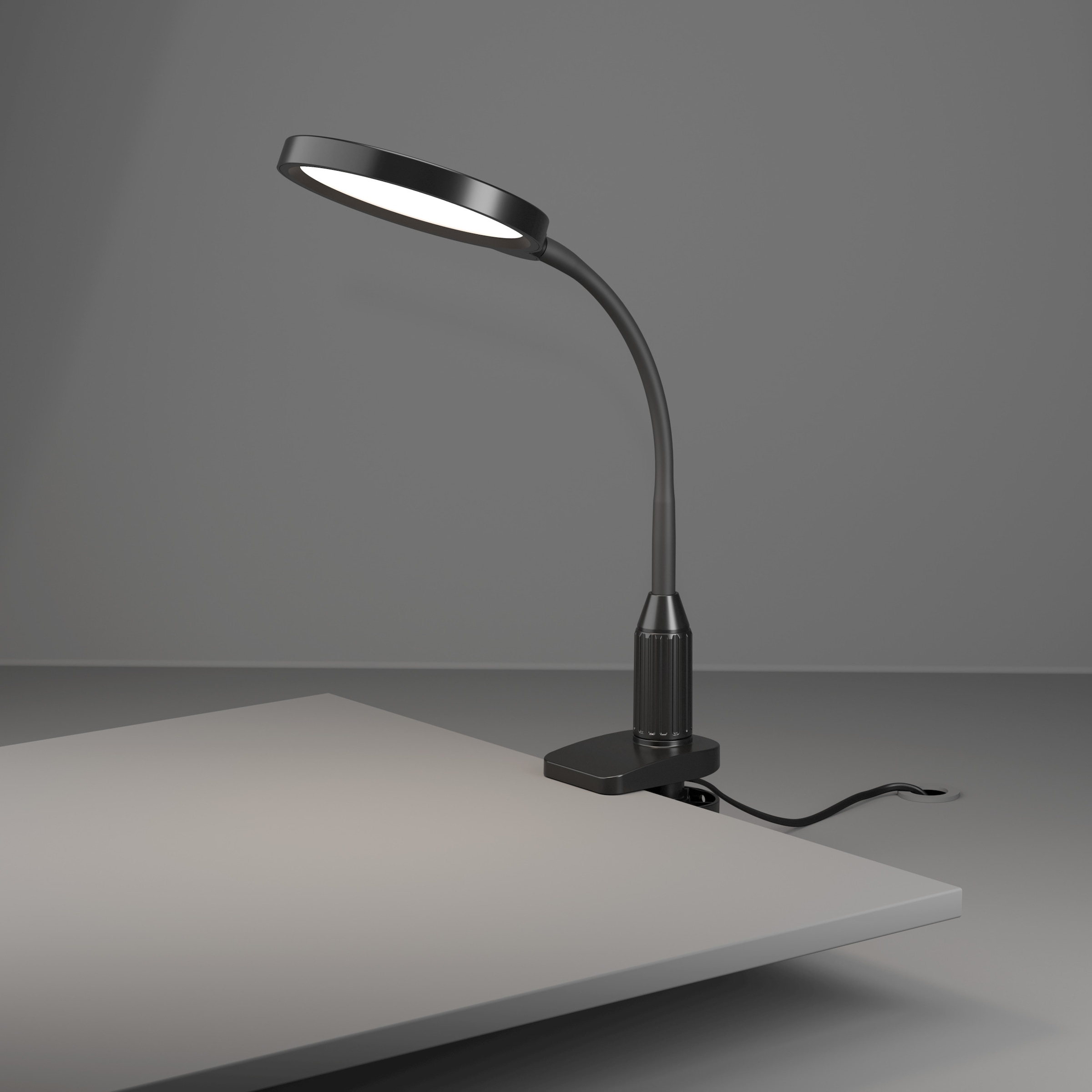 EGLO Klemmleuchte »LAURO Klemmlicht - Kunststoff - LED - 1X5,5W - IP20« LED-Modul 1 Stk. Kaltweiß | Neutralweiß | Warmweiß