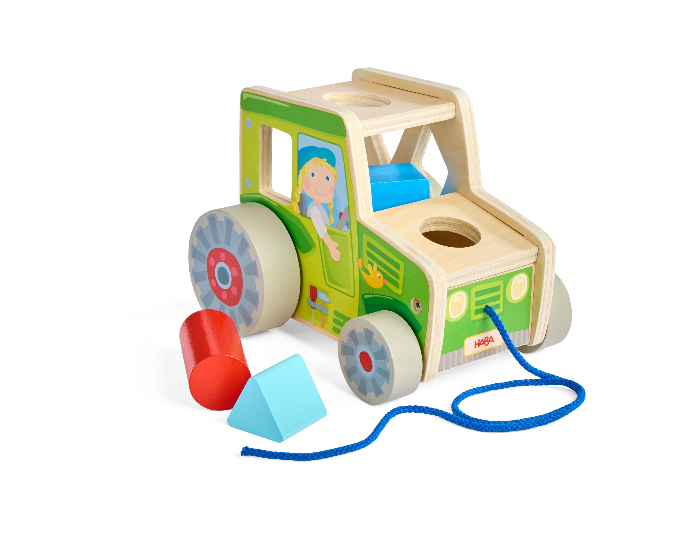 Haba Steckspielzeug »Sortierbox Traktor«