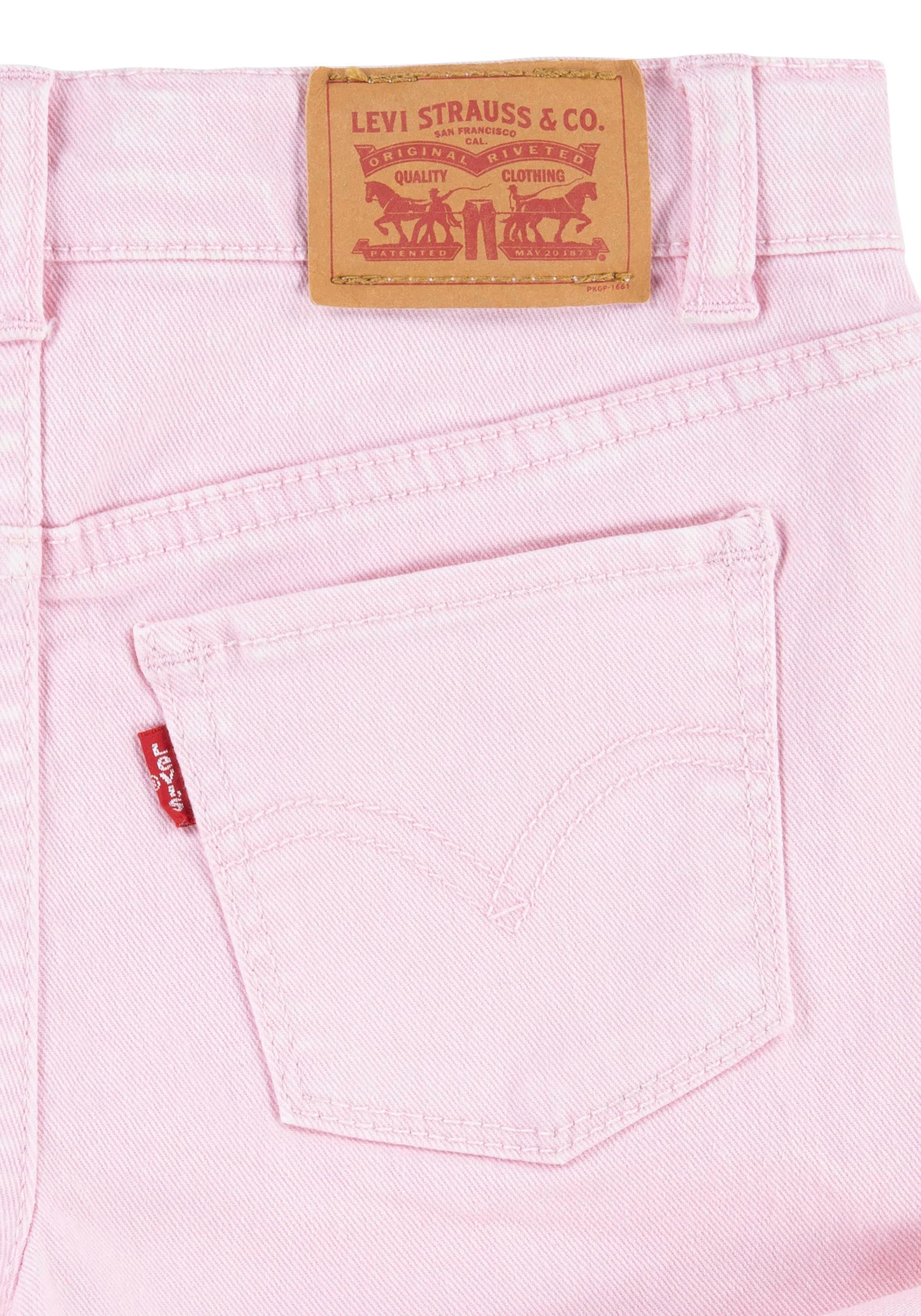 Levi's® Kids Jeansshorts »LVG MINI MOM SHORT W/ ROLL CUF«, for GIRLS