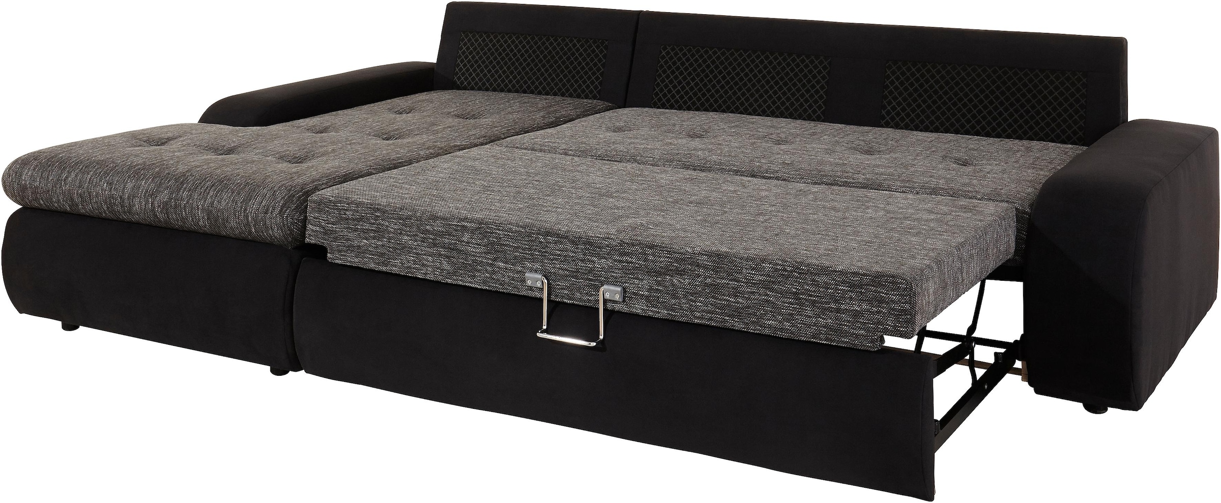 TRENDMANUFAKTUR Ecksofa »Indie, modern und bequem, Materialmix, OTTOs Choice, L-Form«, wahlweise XL oder XXL